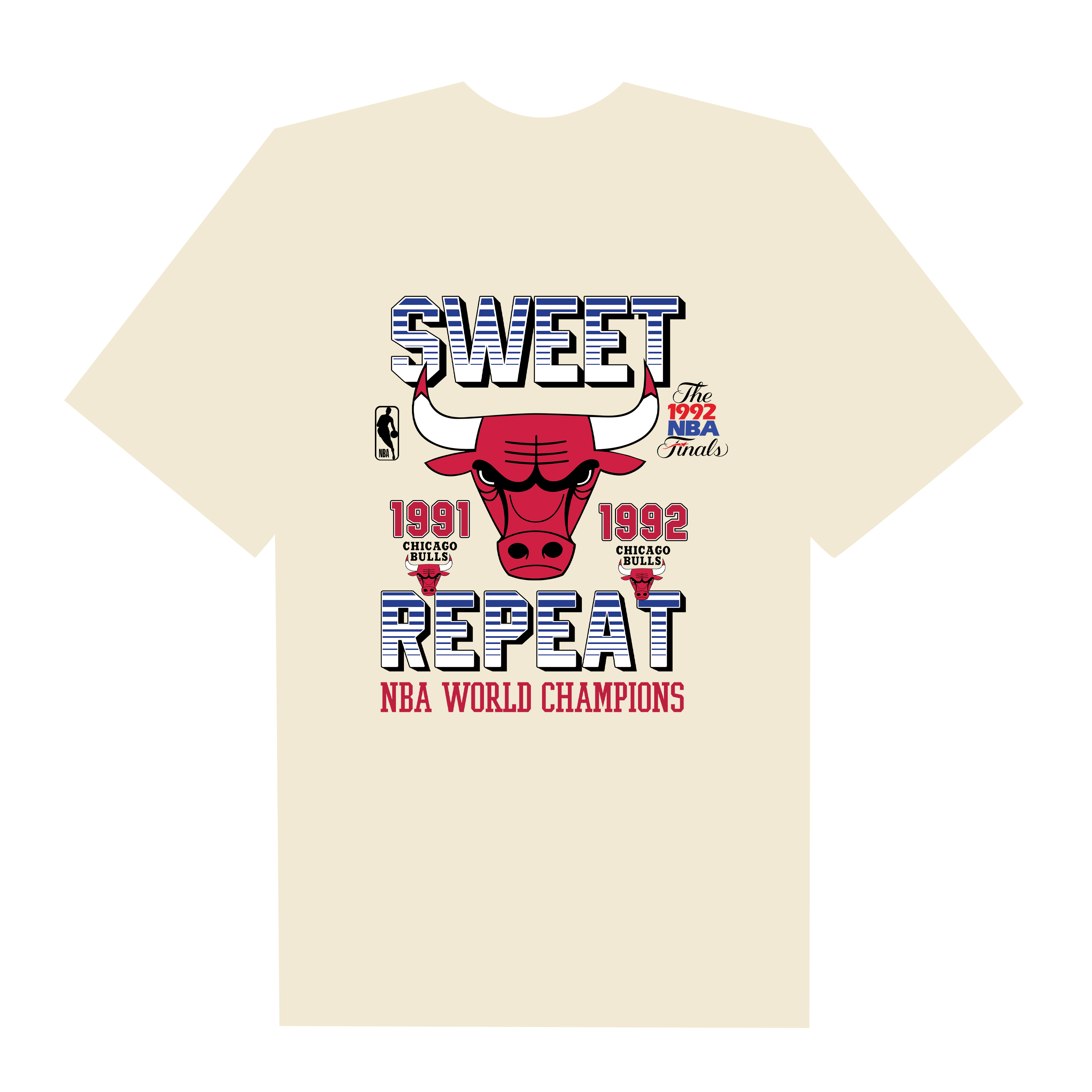 NBA Chicago Bulls 1992 Vintage T-Shirt