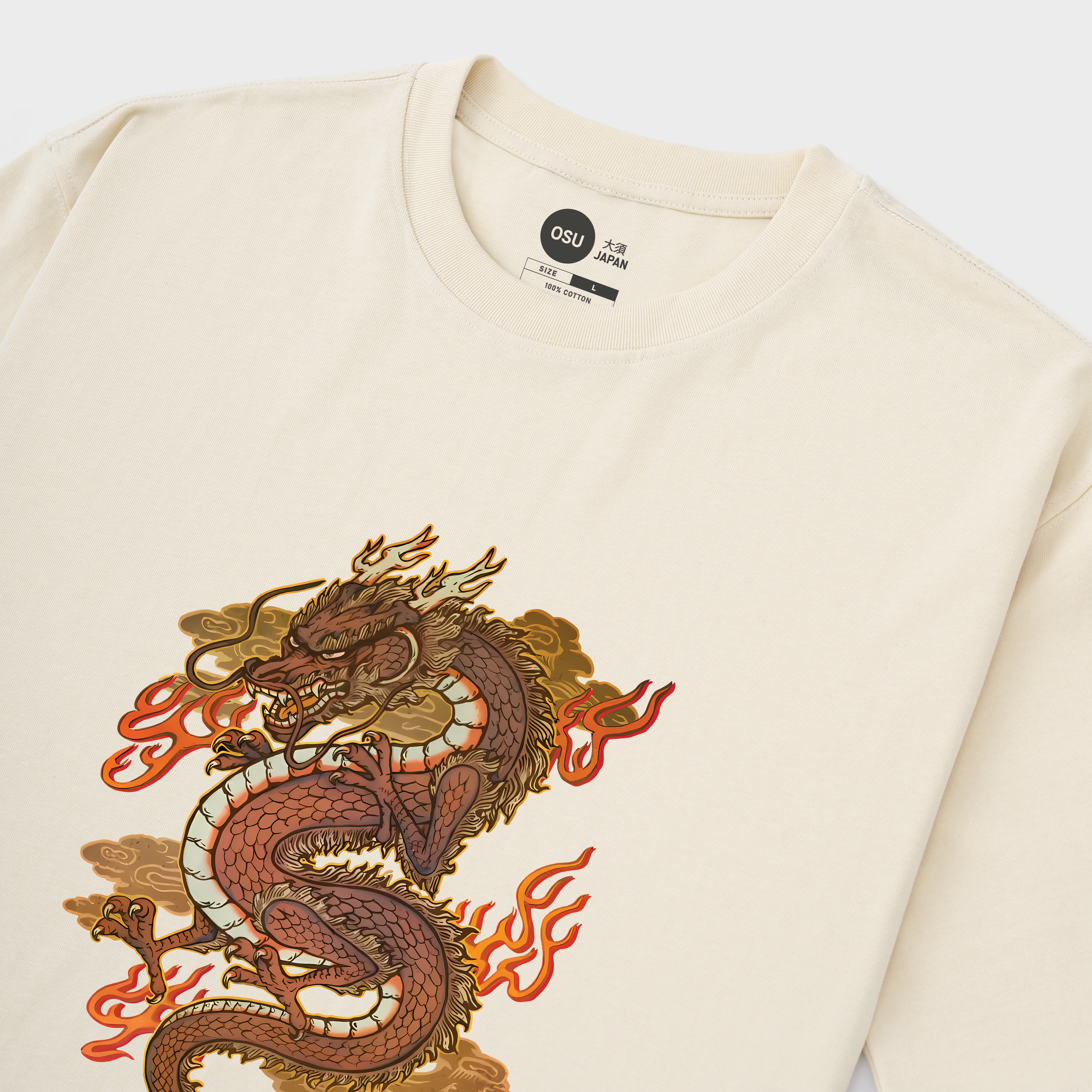 GOLDEN DRAGON T-SHIRT / KEM