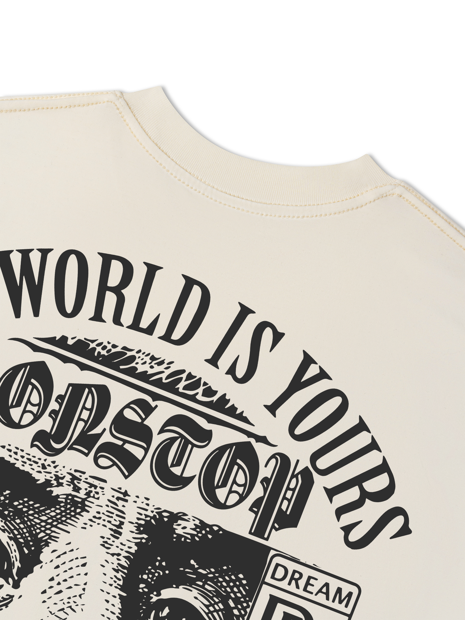 Áo Thun Relaxed Fit Money The World Is Your