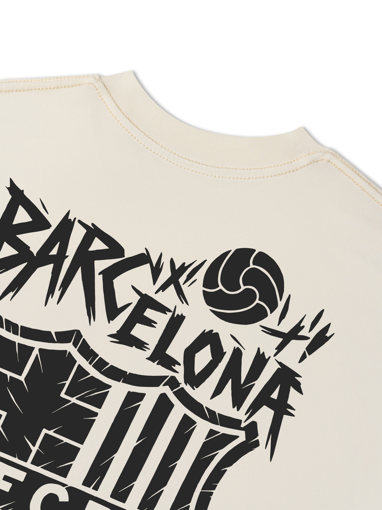 Áo Thun Relaxed Fit Soccer Barcelona Wild Style