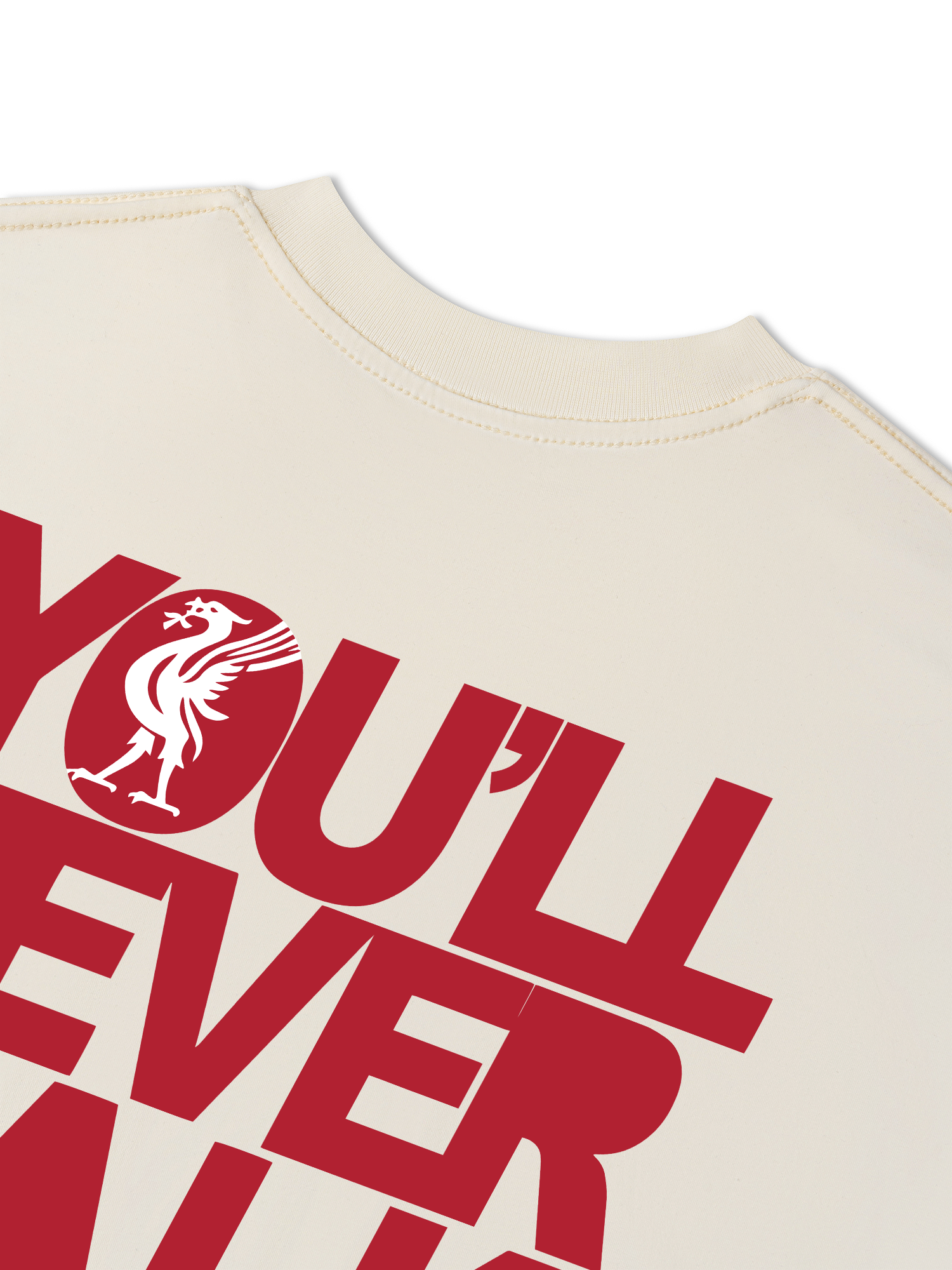 Áo Thun Relaxed Fit Soccer Nver Walk Alone