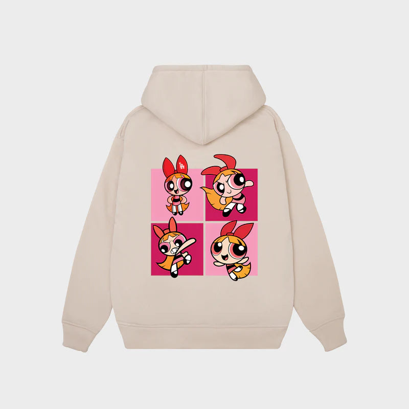 Flash Sale MLB The Powerpuff Girls Pink Hoodie