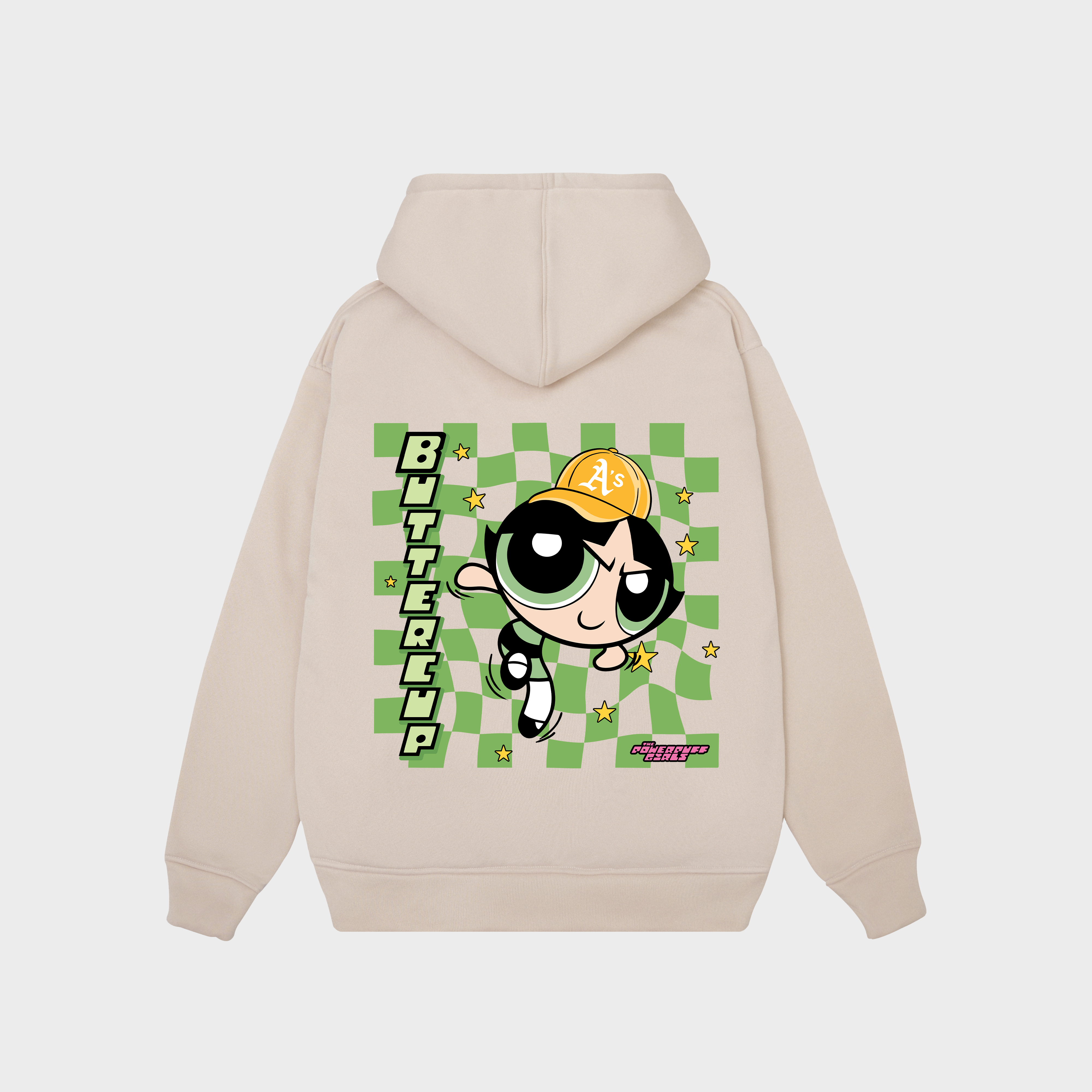 MLB Buttercup A's The Powerpuff Girls Hoodie