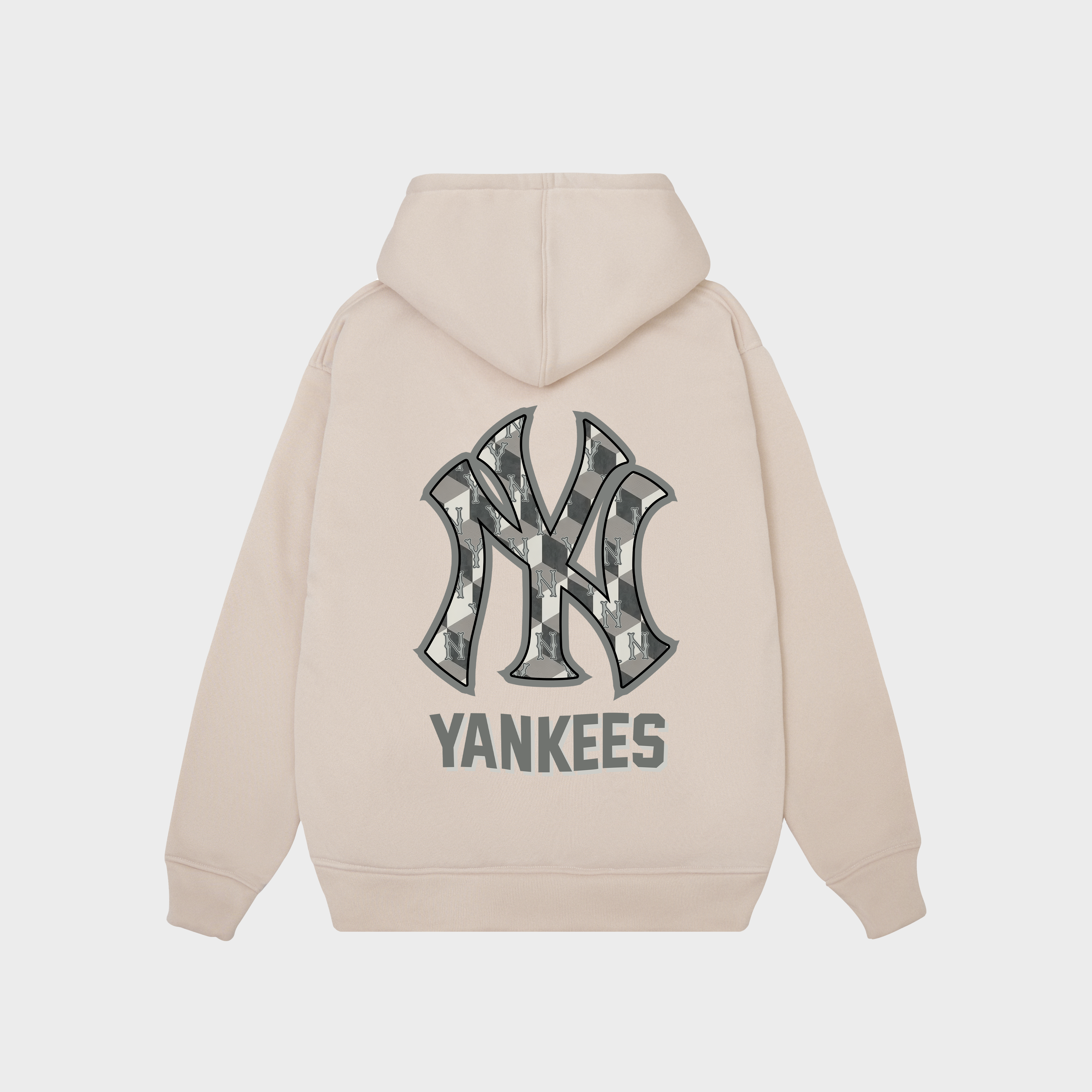 MLB New York Yankees Grey Hoodie