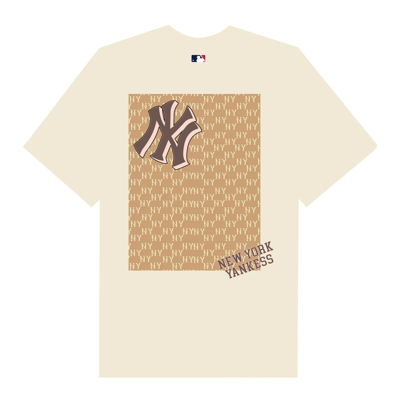 Flash Sale MLB New York Yankees Brown T-Shirt