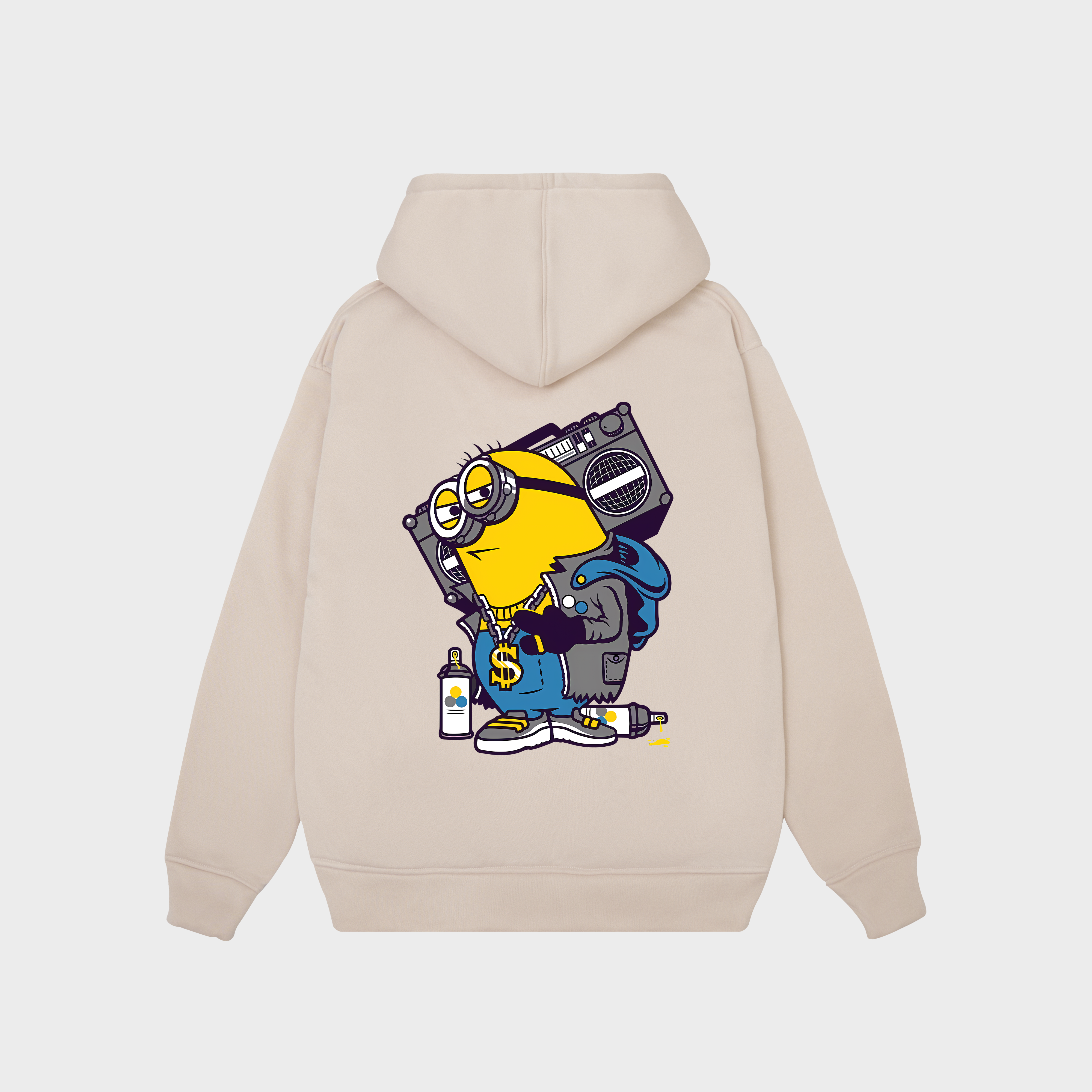 MINION RADIO MUSIC HOODIE / BE