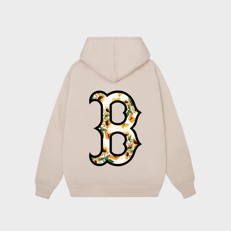 Flash Sale MLB Boston Red Sox Flower Hoodie