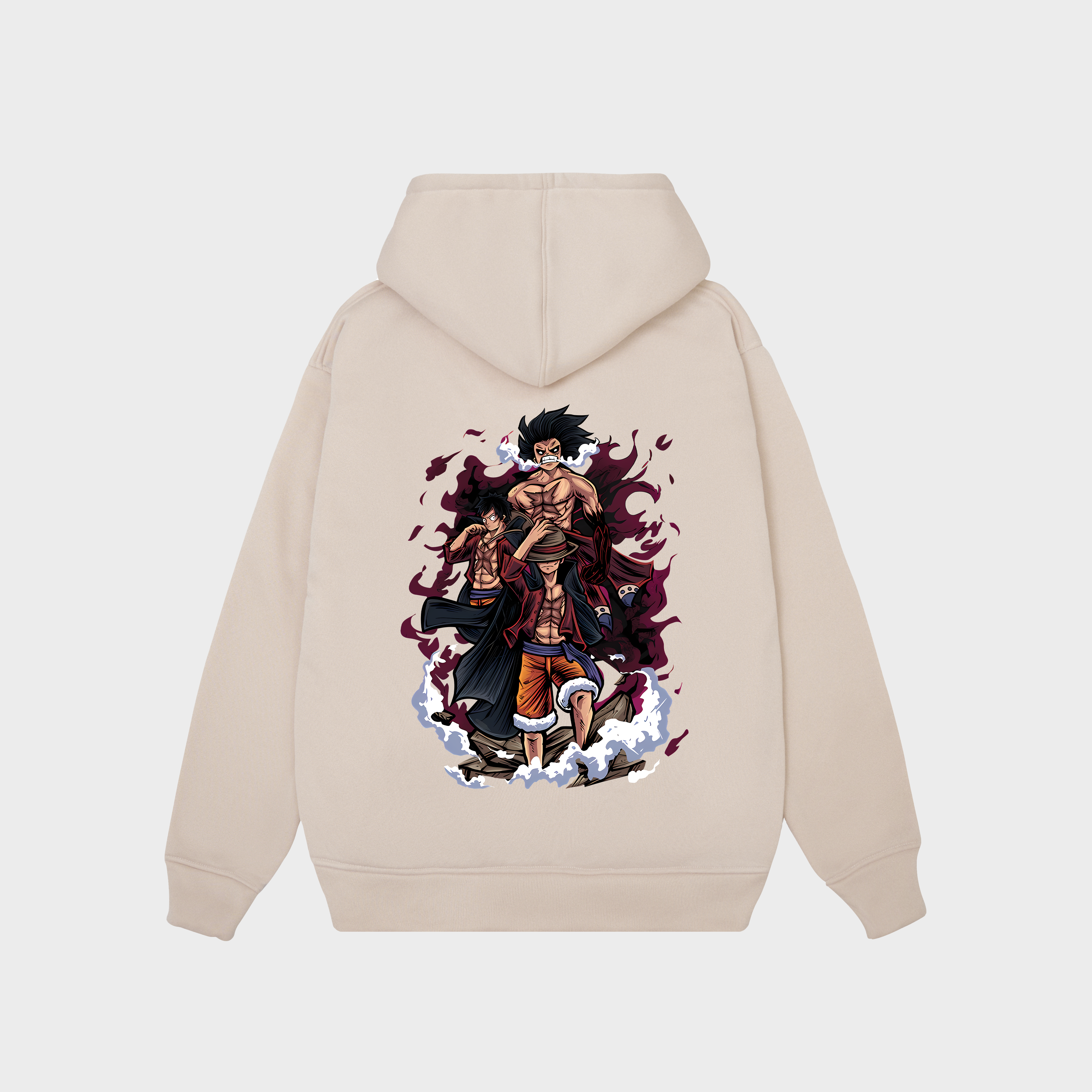 ONE PIECE MONKEY D LUFFE HOODIE / BE