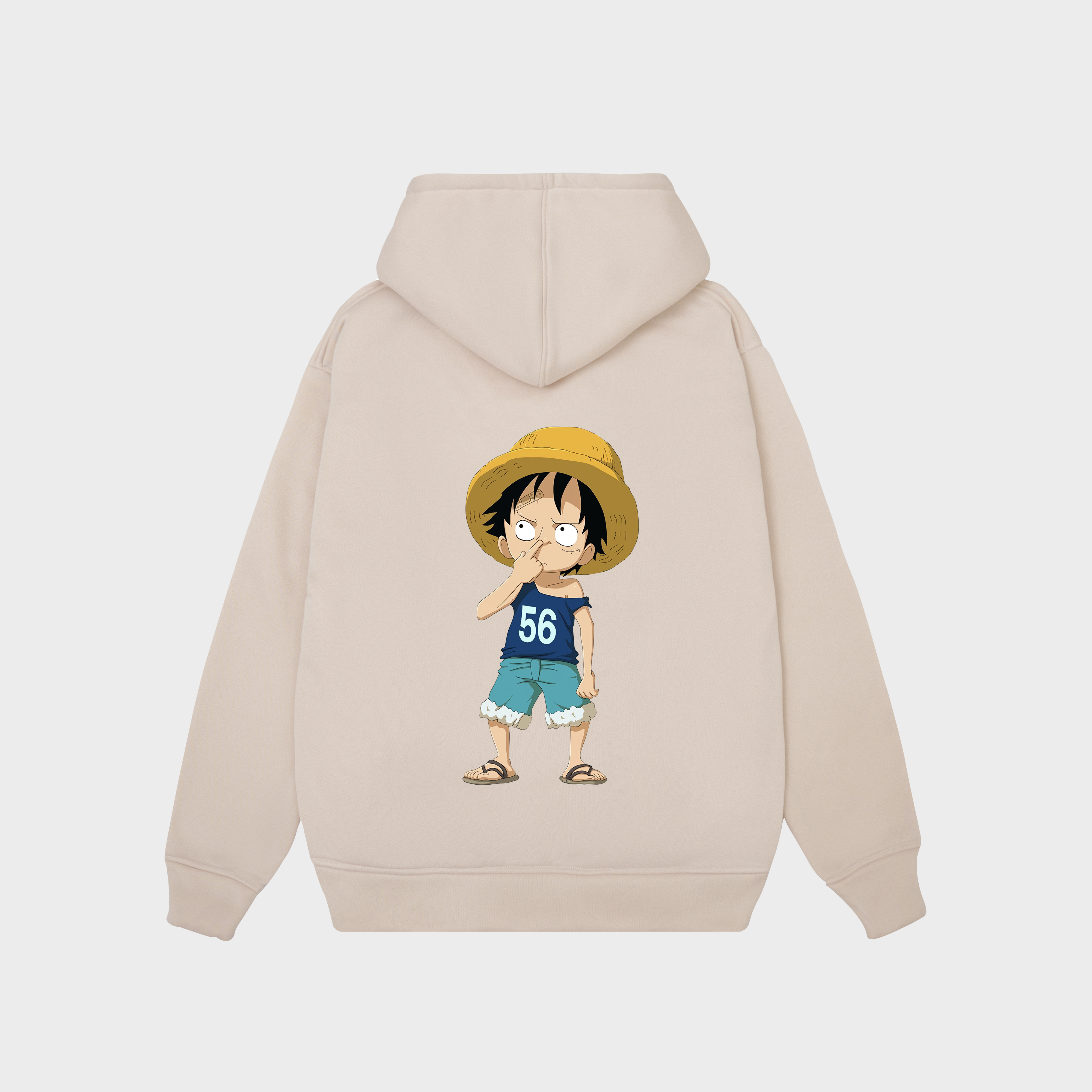 ONE PIECE LUFFY HOODIE / BE