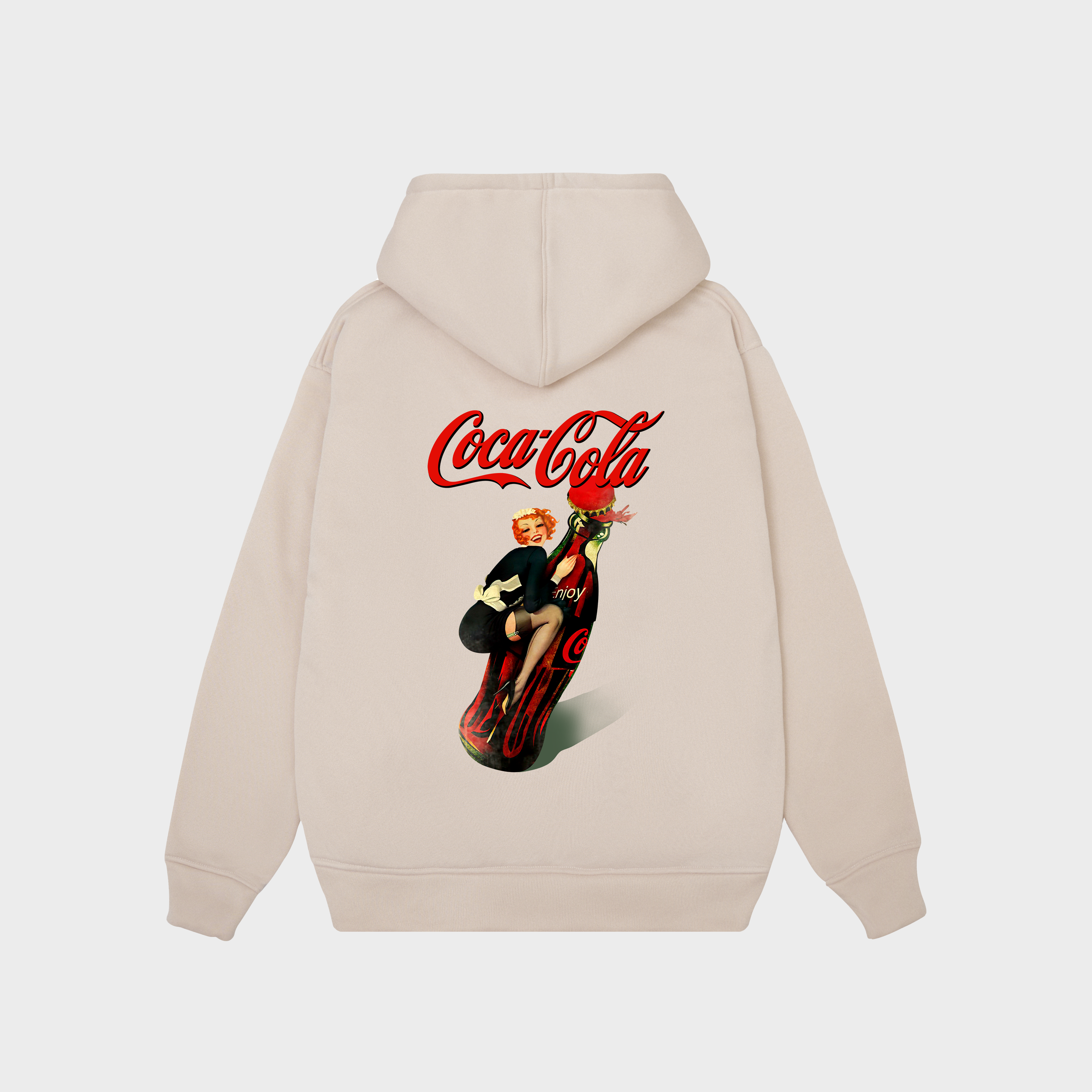 COCACOLA GIRL SEXY HOODIE / BE