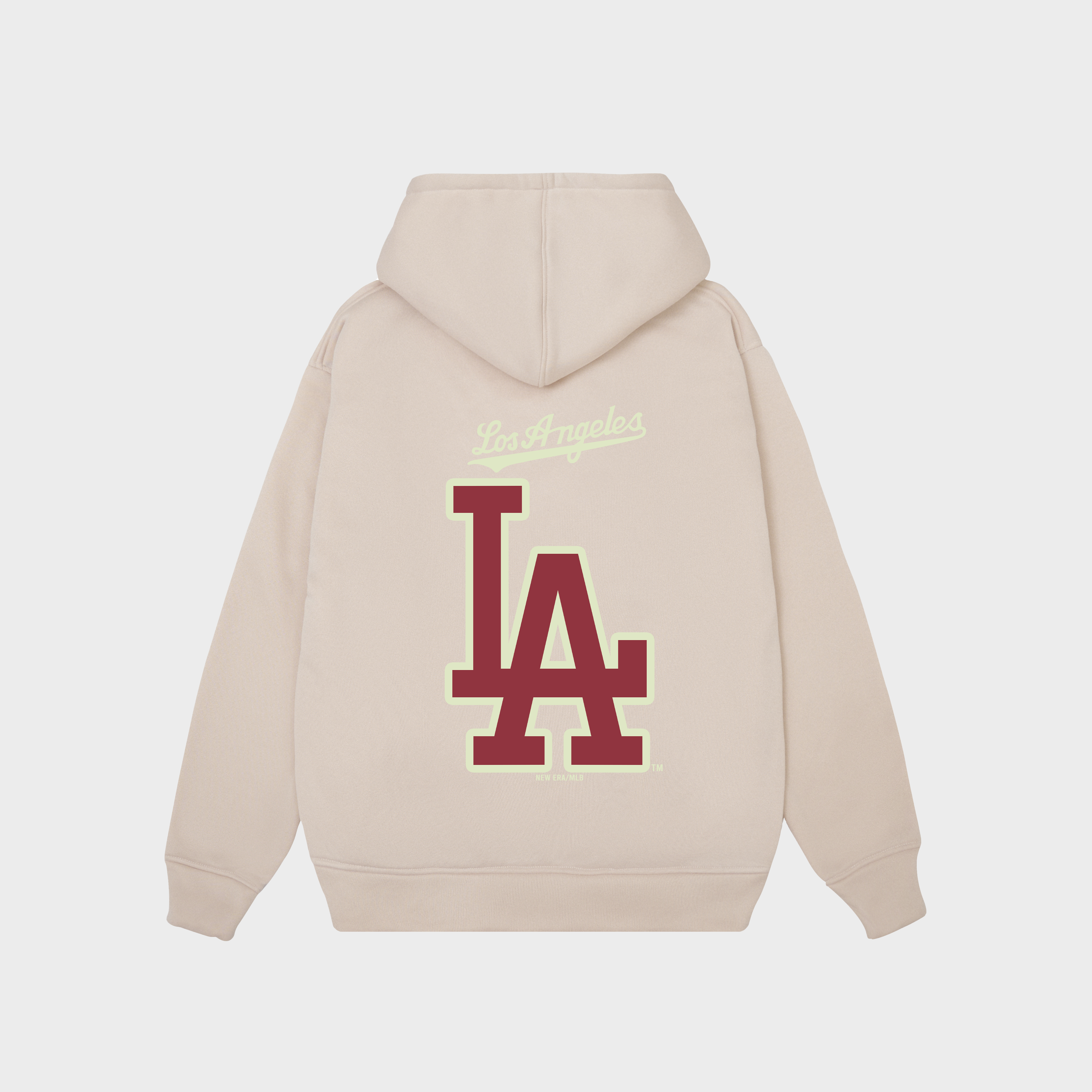 MLB Los Angeles Dodgers Logo Red Hoodie