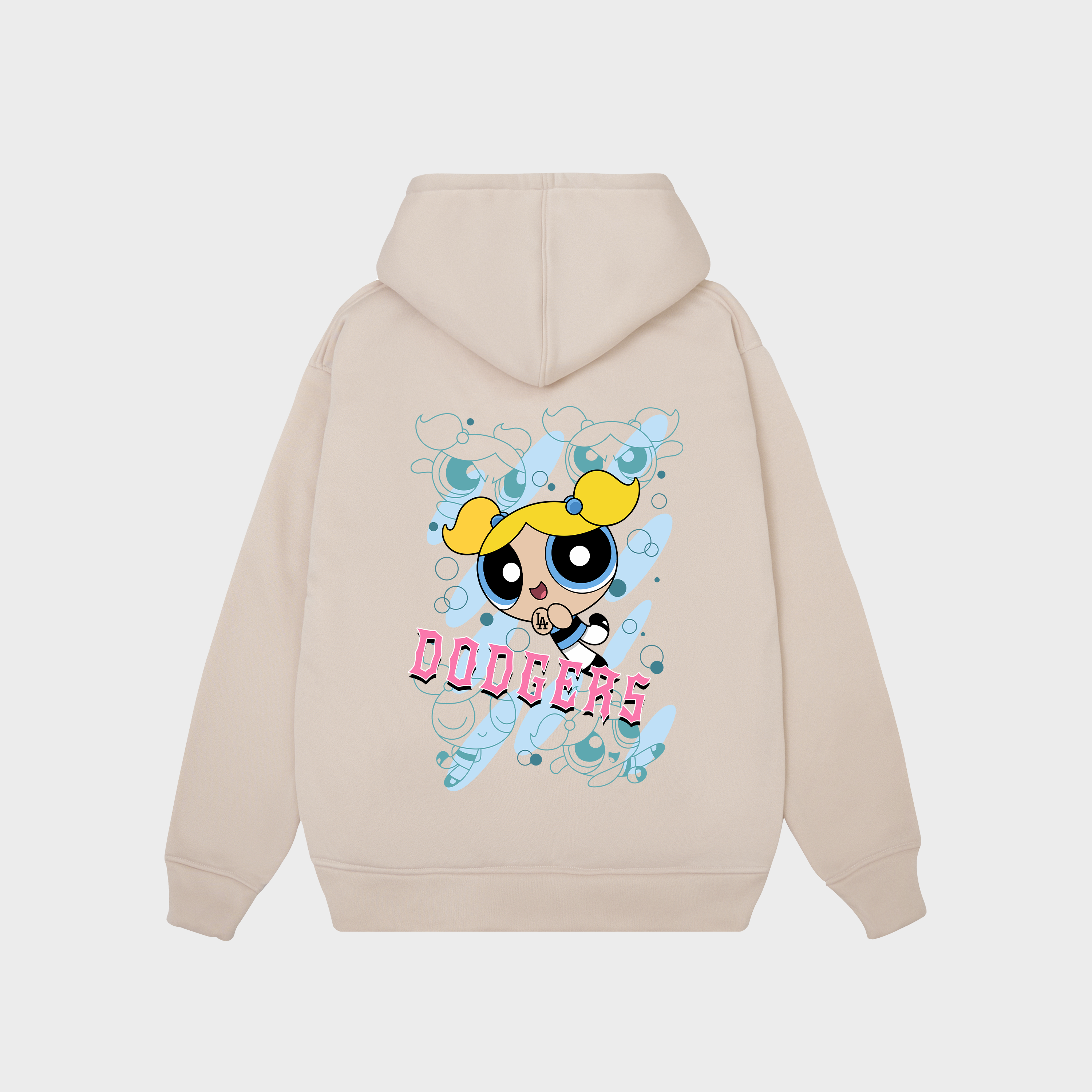 MLB Bubbles The Powerpuff Girls Los Angeles Dodgers Hoodie