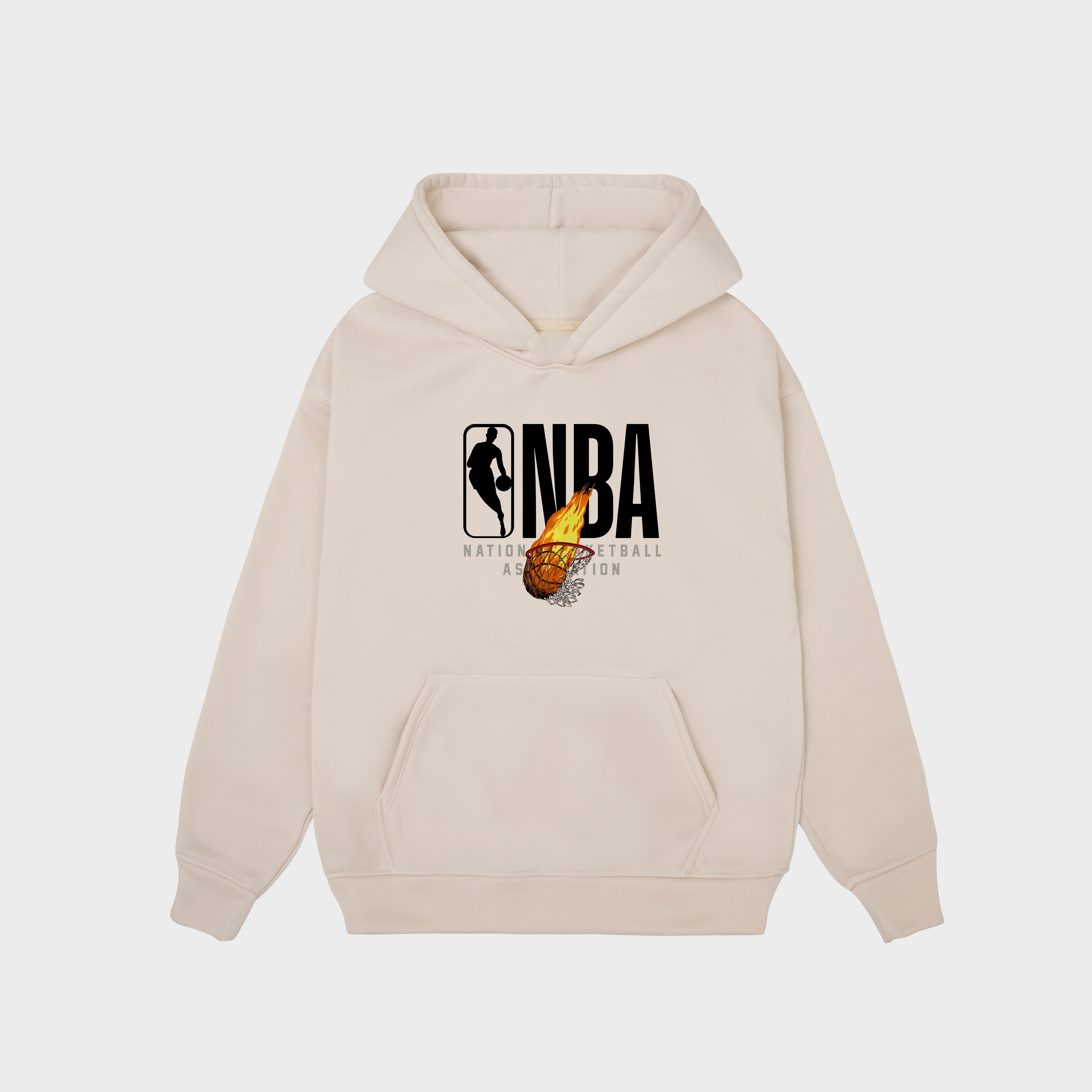 Flash Sale NBA Logo Vintage Hoodie