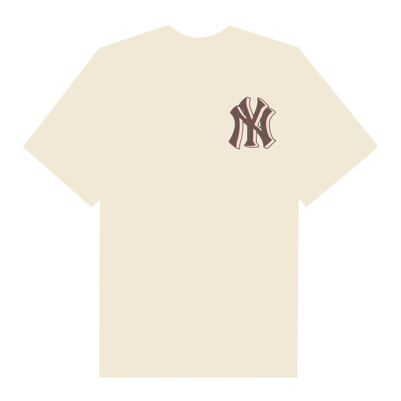 Flash Sale MLB New York Yankees Brown T-Shirt