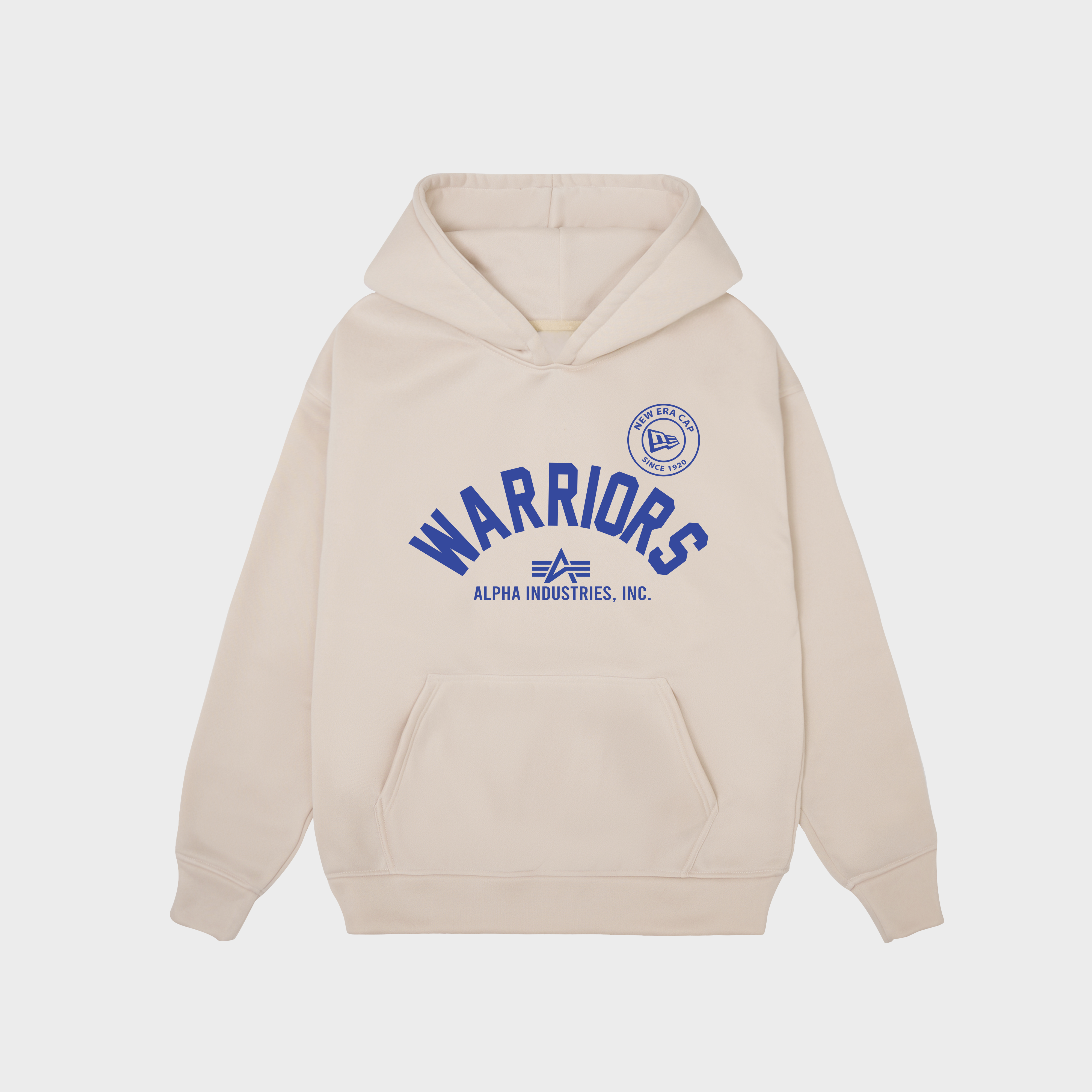 Flash Sale NBA Golden State Warriors Alpha Industries Striped Hoodie