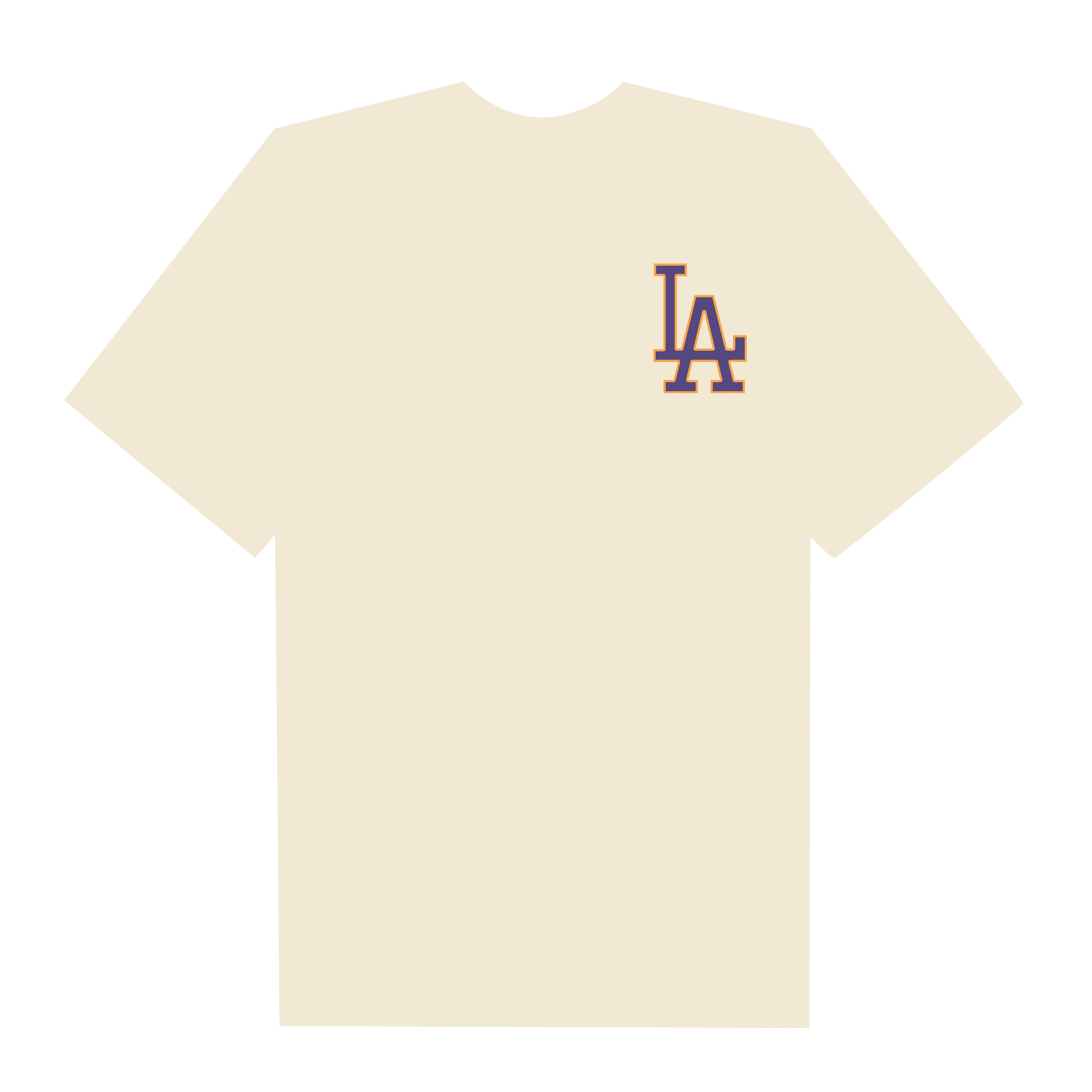 MLB Los Angeles Dodgers Purple Vintage T-Shirt