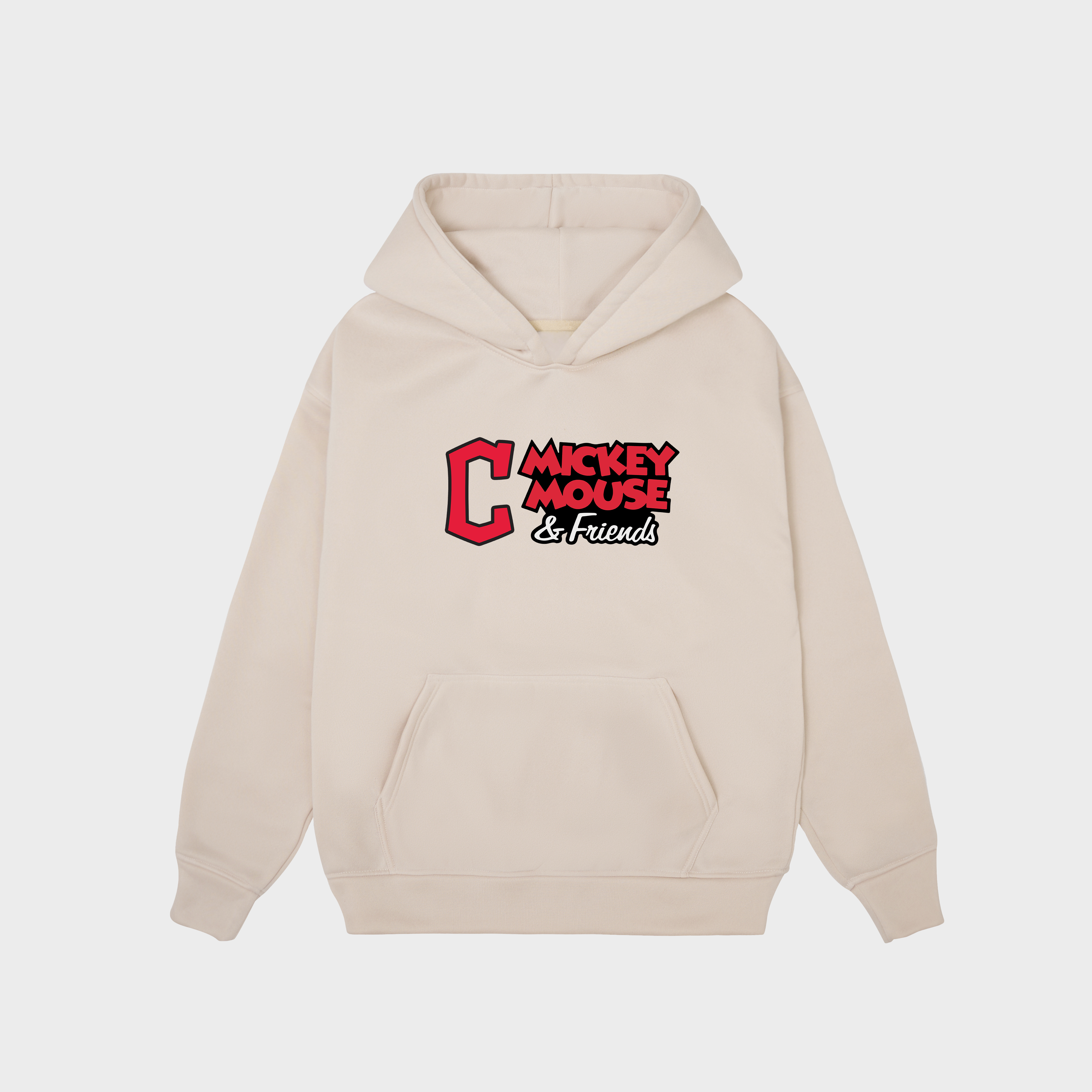 MLB Cleveland Guardians Mickey & Friends Hoodie
