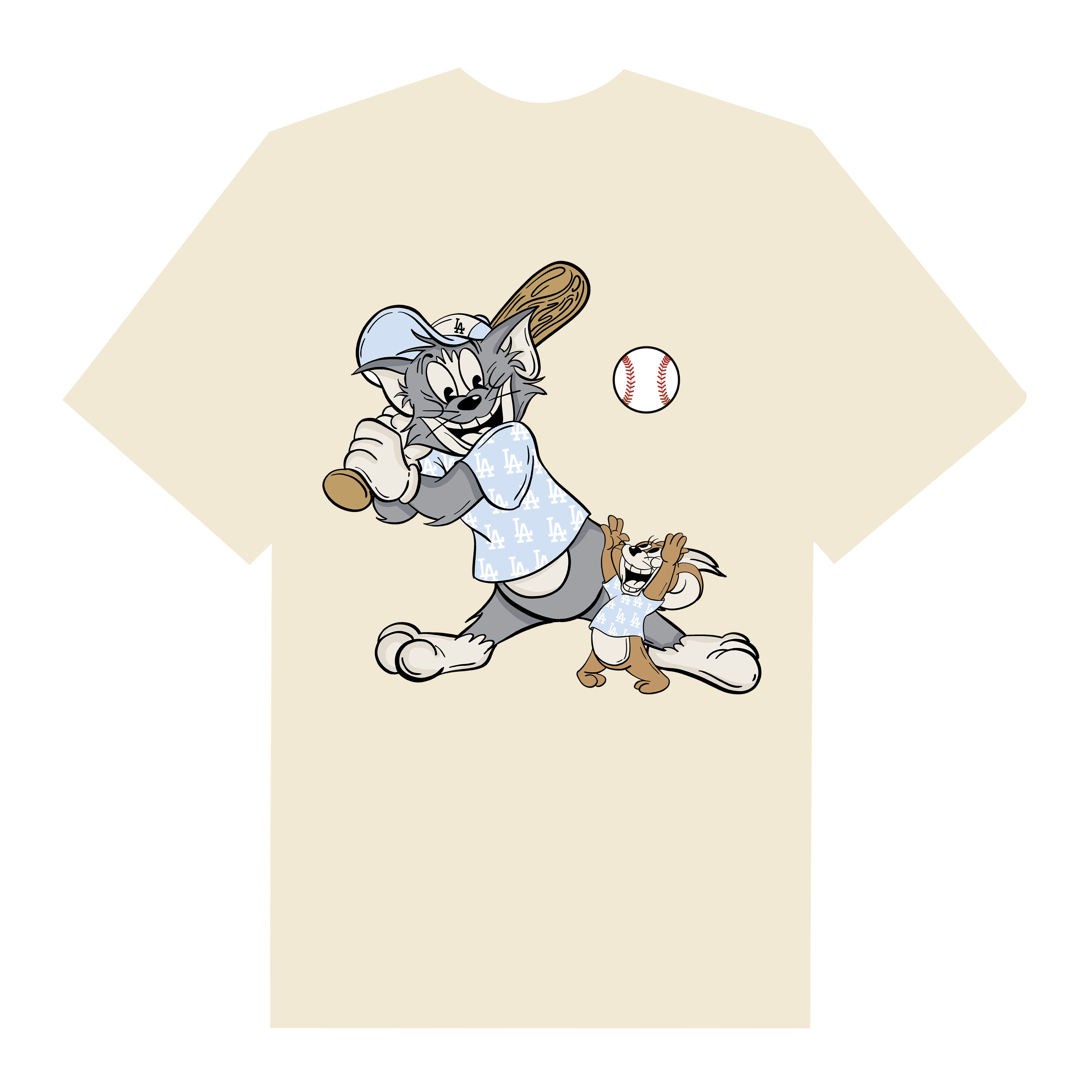 MLB LA Tom and Jerry T-Shirt