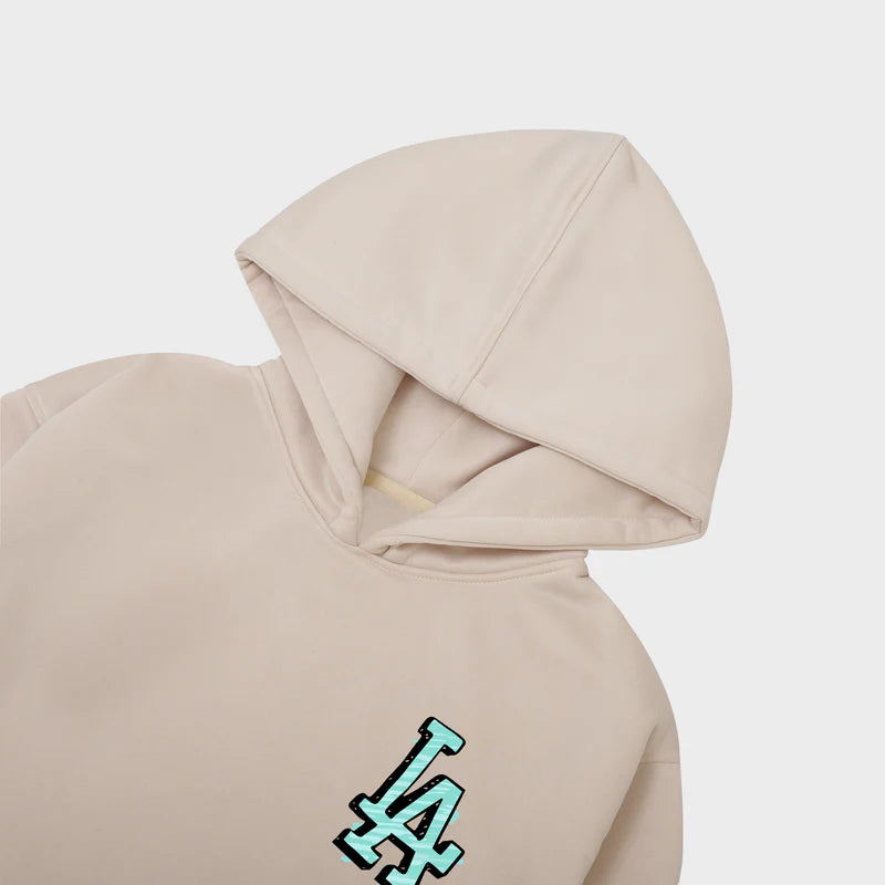 Flash Sale MLB LA Dodgers Logo Overfit Hoodie