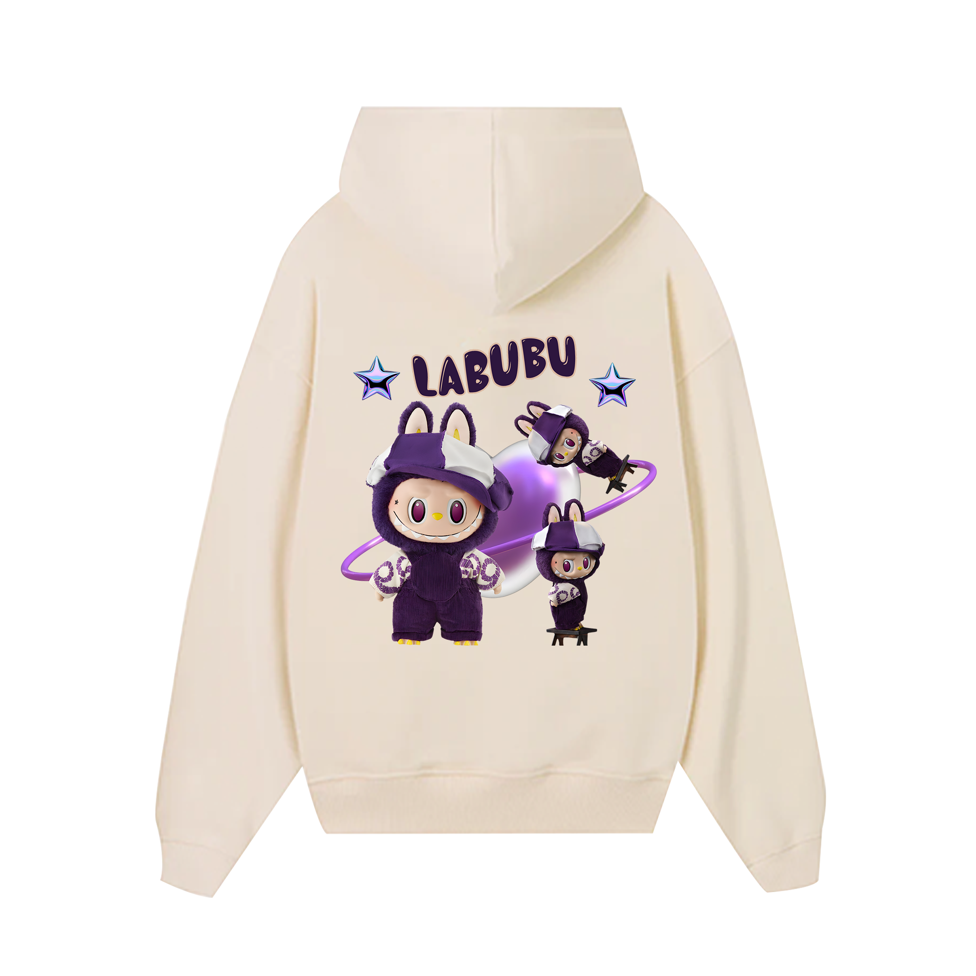 Labubu Purple Planet Hoodie