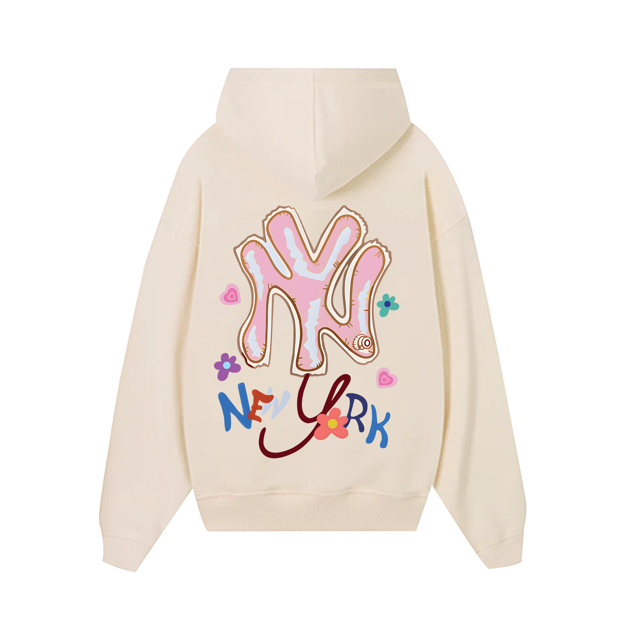 MLB Floral New York Yankees Cute Flower Hoodie