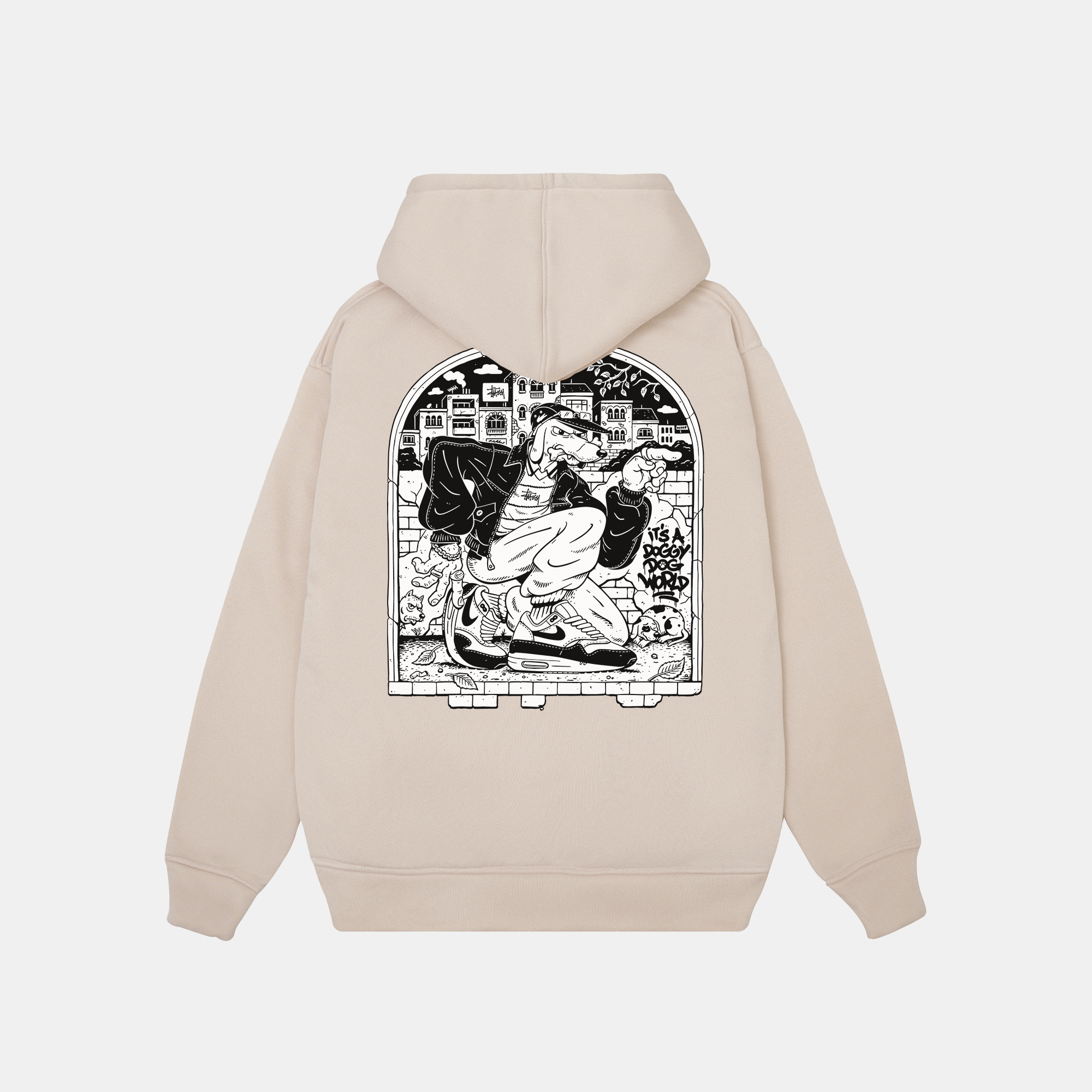 Stussy It's A Doggy Dog World Hoodie