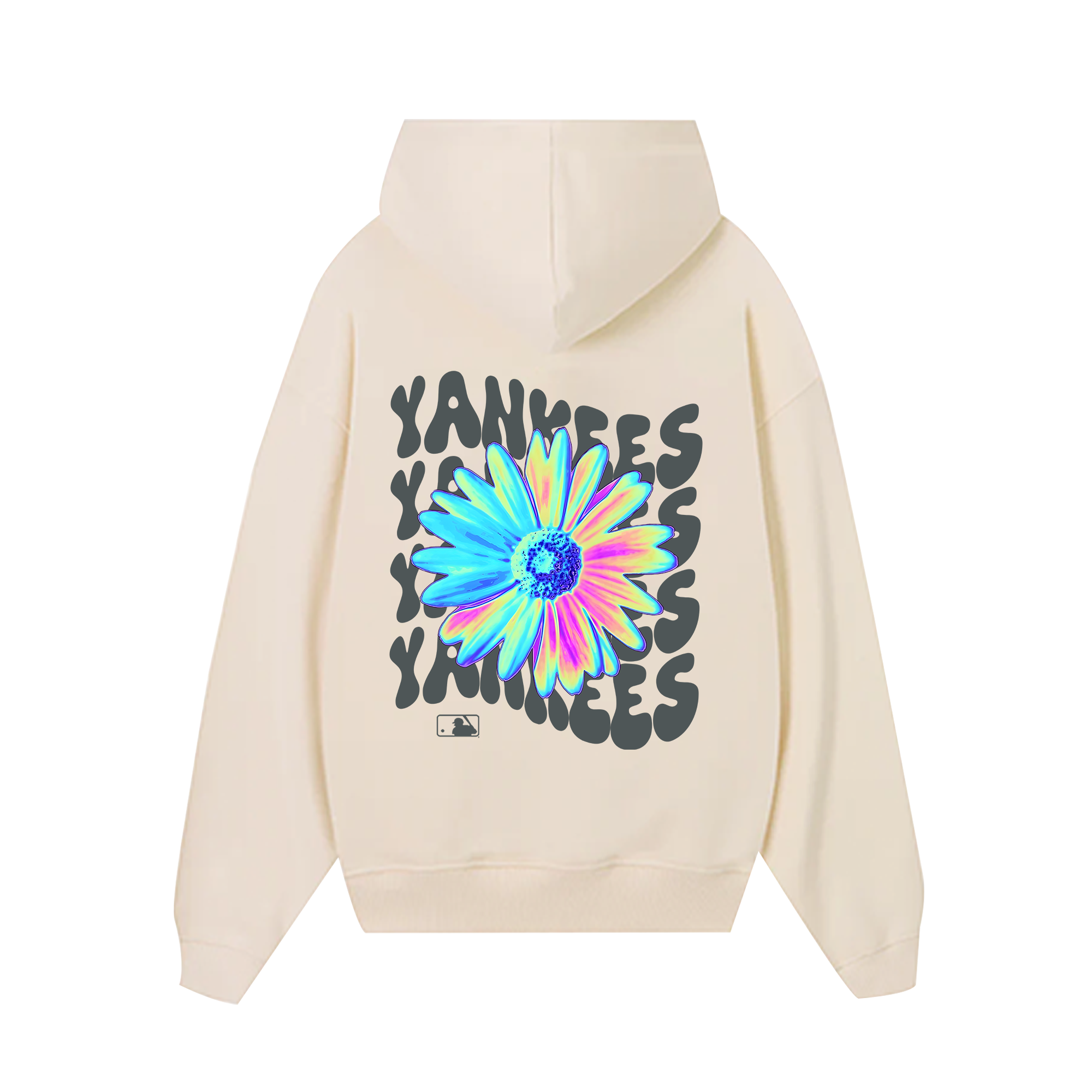 MLB Flower Hologram Flower Yankees Hoodie