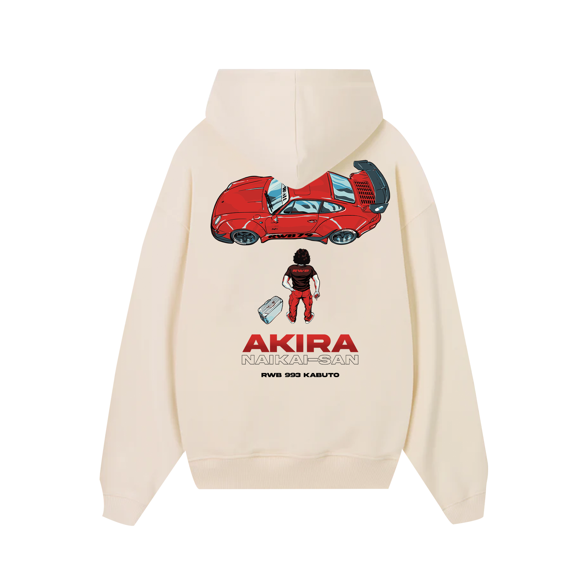 Porsche RWB 993 Kabuto Akira Hoodie