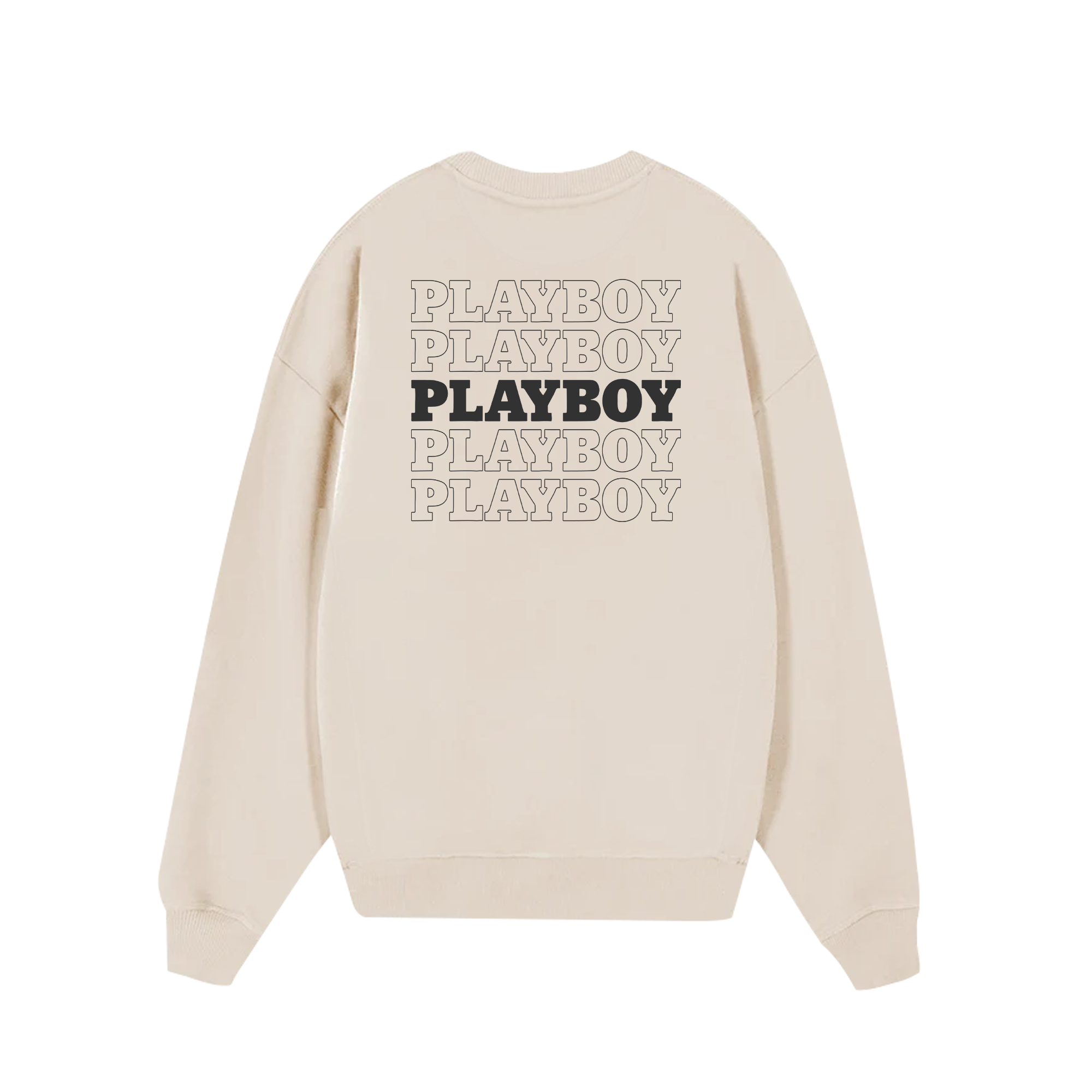 Play Boy Repeating Masthead Sweater