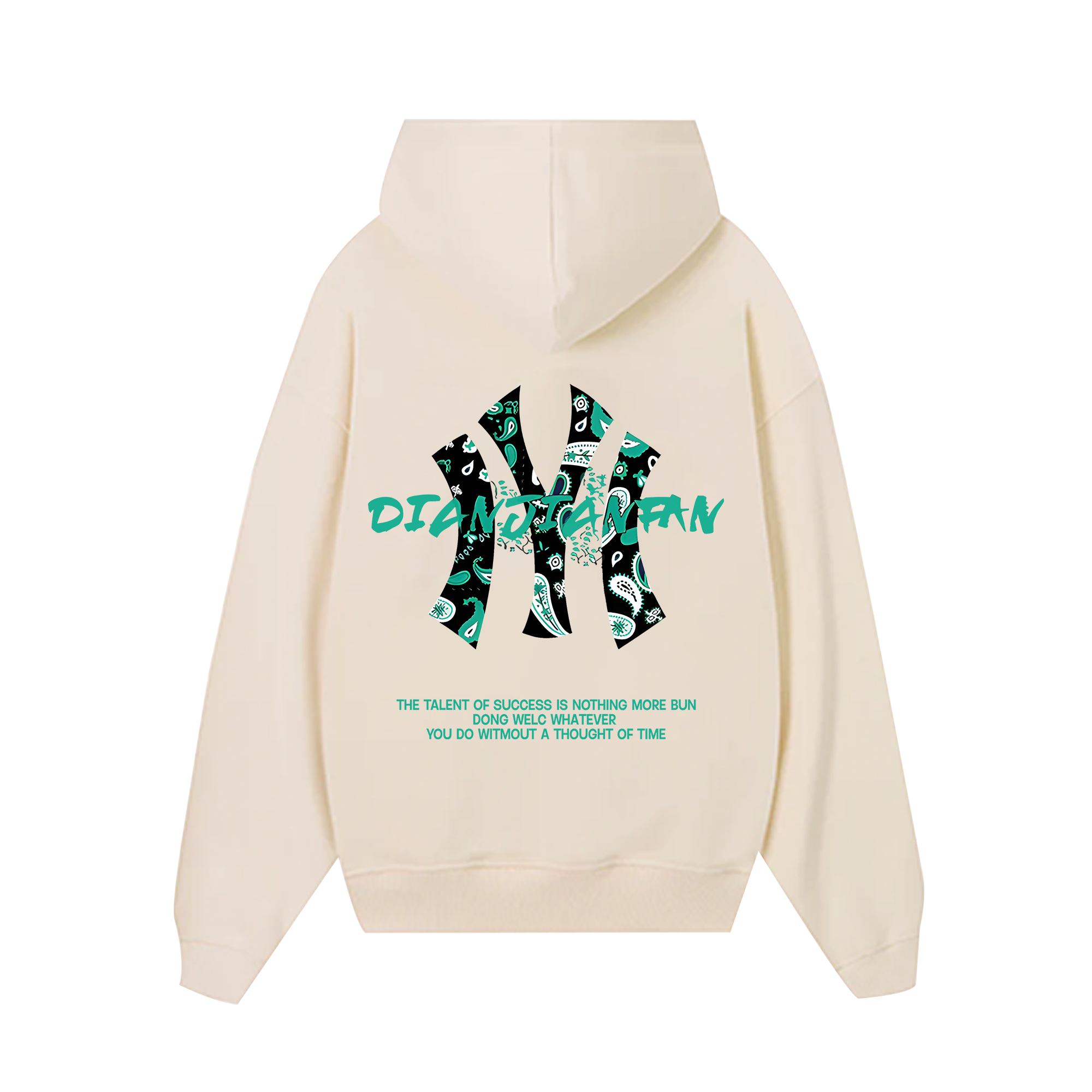 MLB Floral Green Flower Hoodie