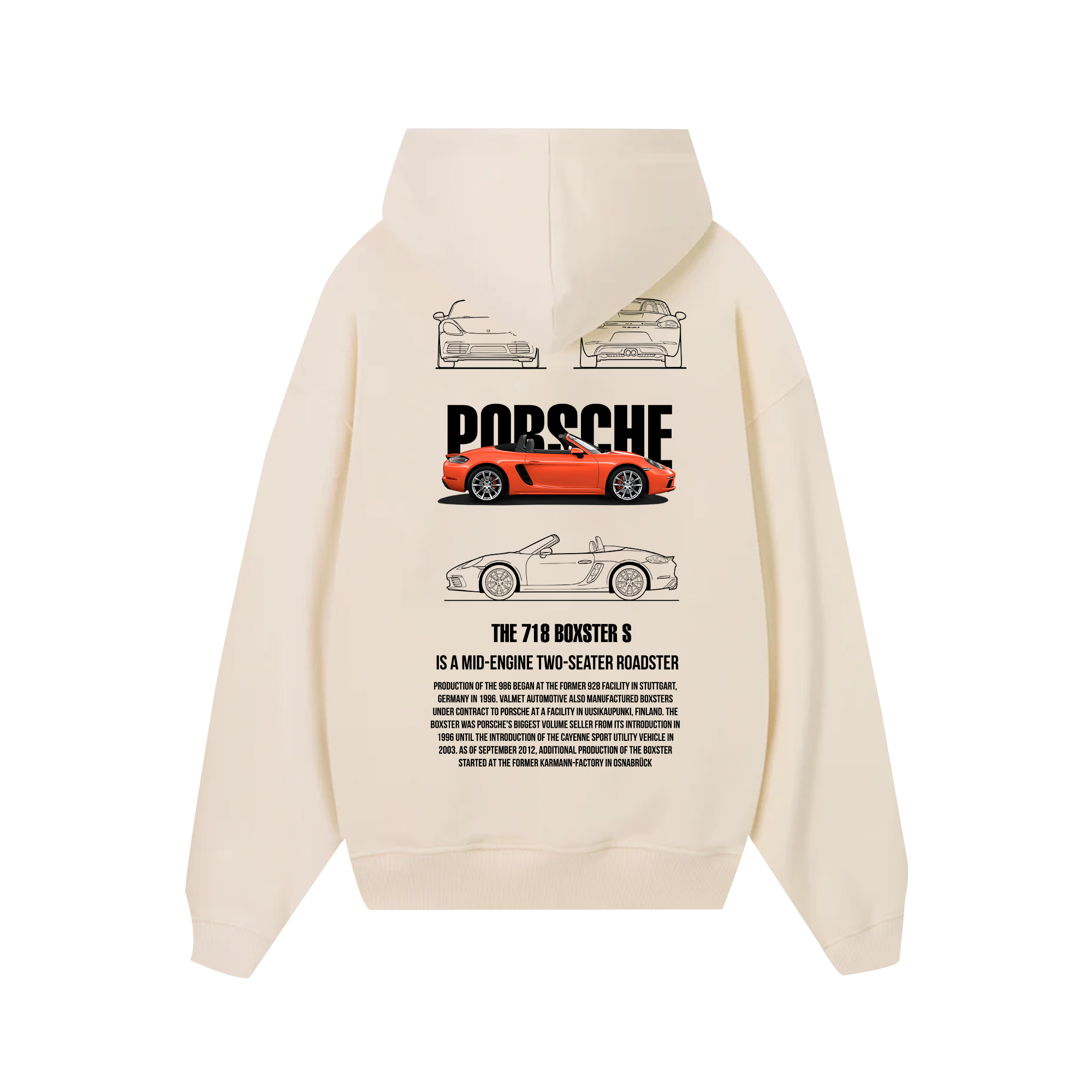 Porsche 718 BOXSTER S Hoodie