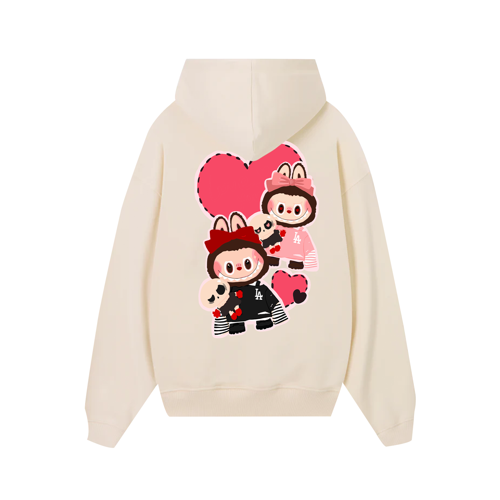 MLB Labubu Lovely Twins LA Hoodie