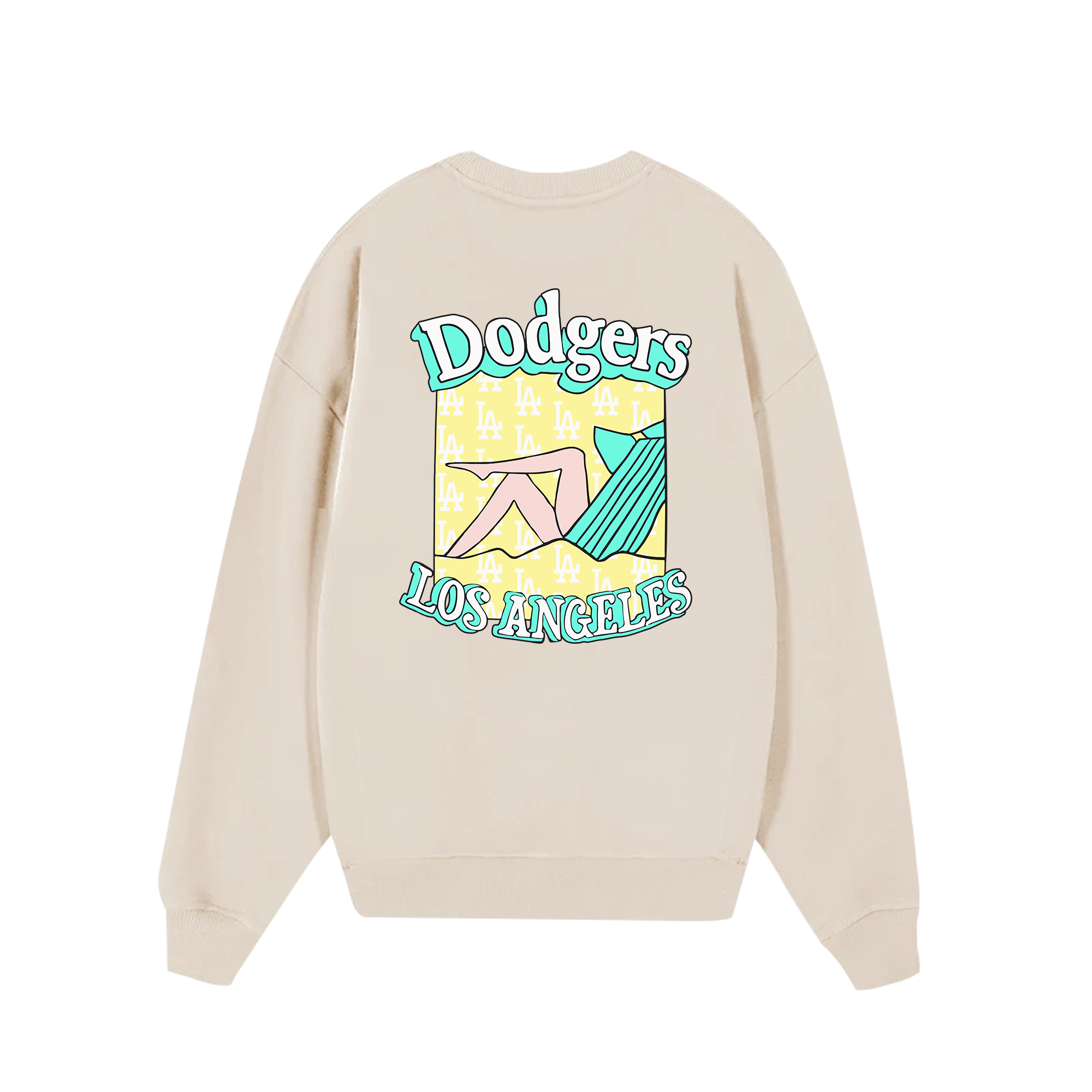 MLB Dodgers Summer Time Sweater