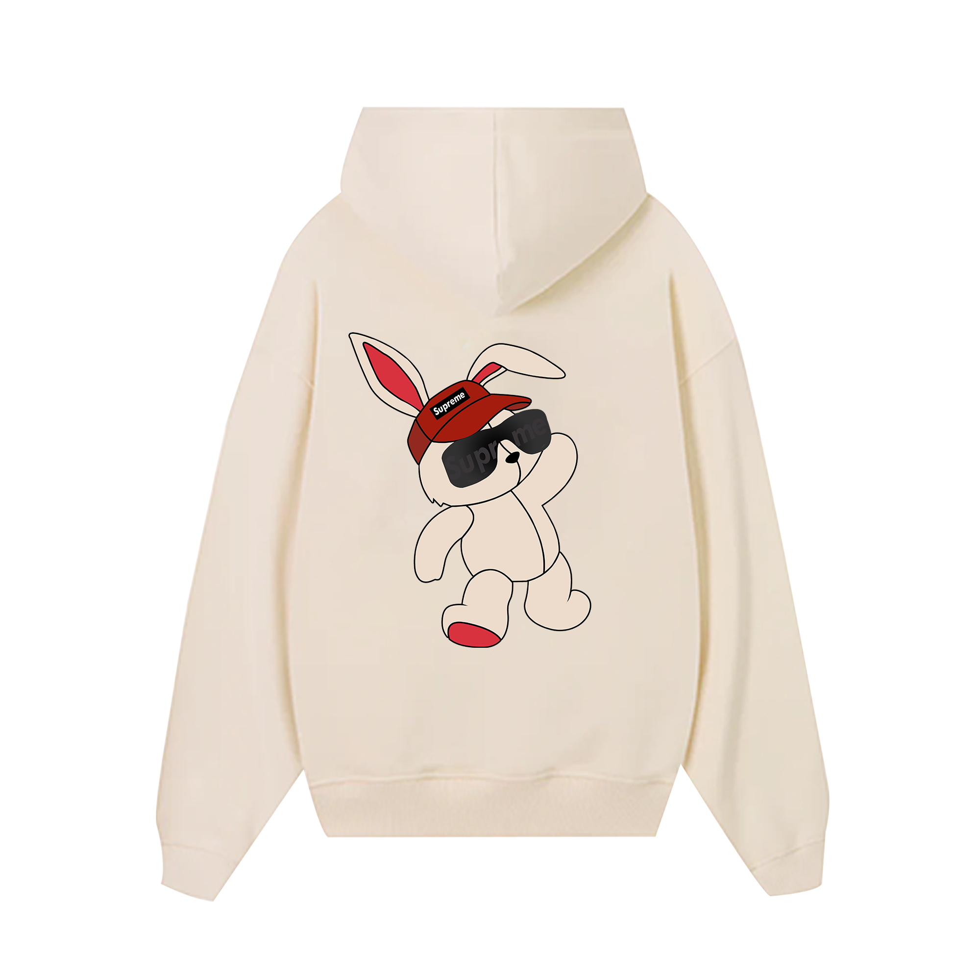 Supreme Bunny Hip Hop Hoodie