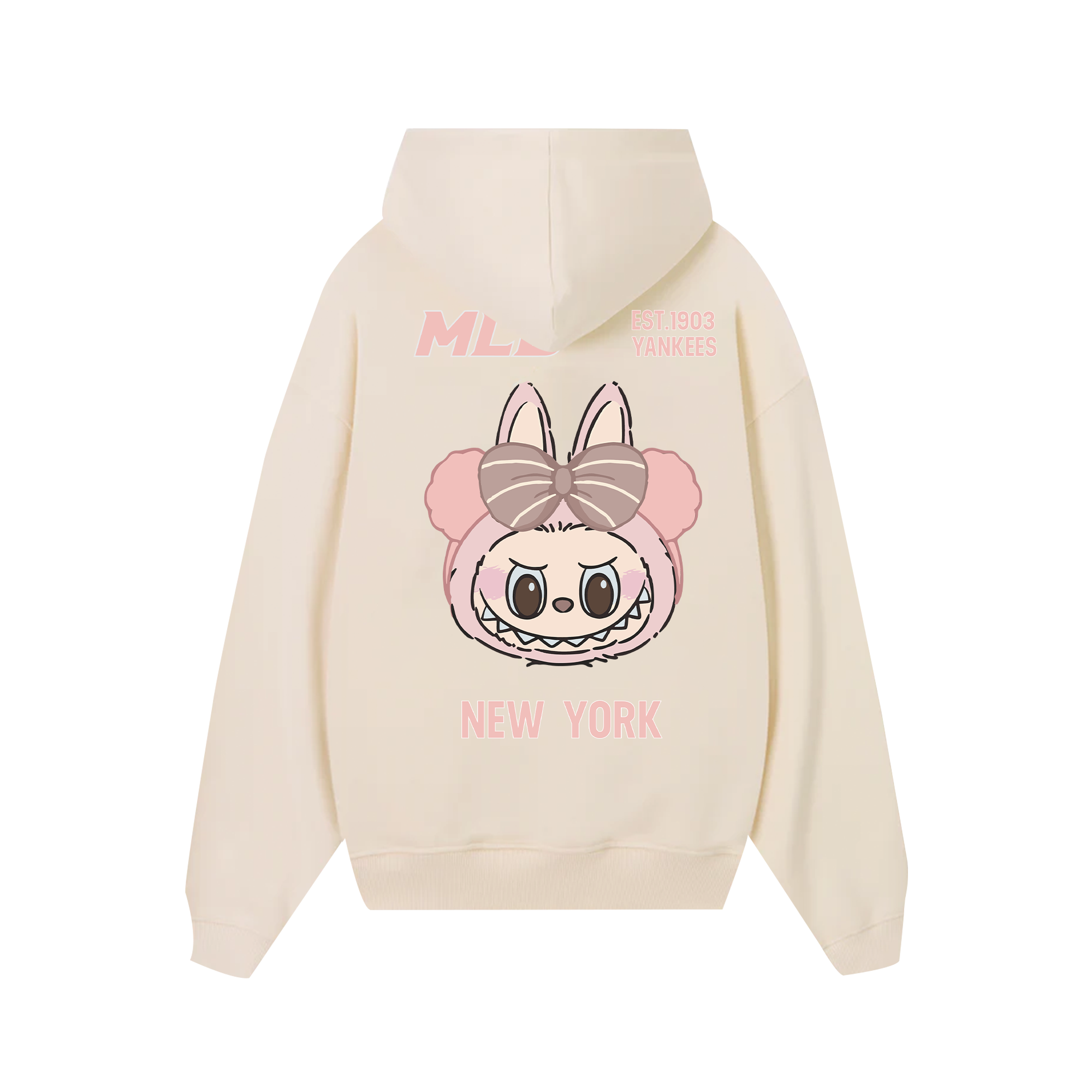 MLB Labubu Pinky New York Hoodie