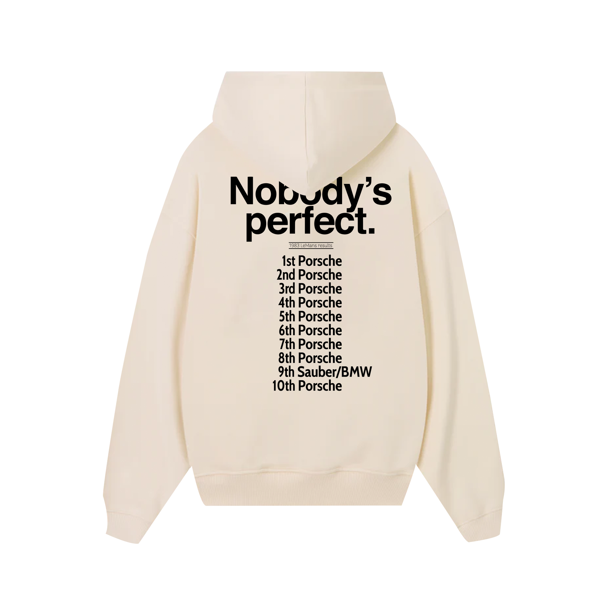 Porsche Nobody's Perfect Hoodie