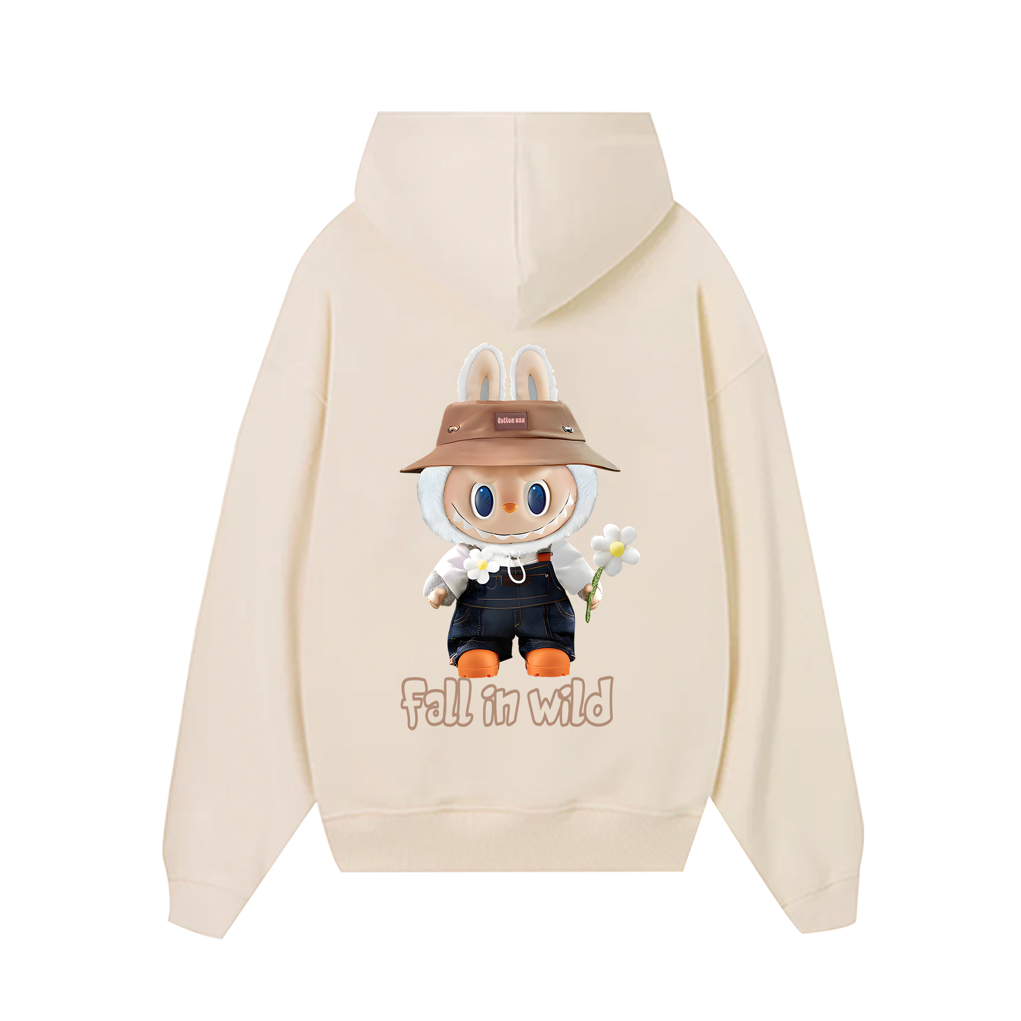 Labubu Fall In Wild Hoodie