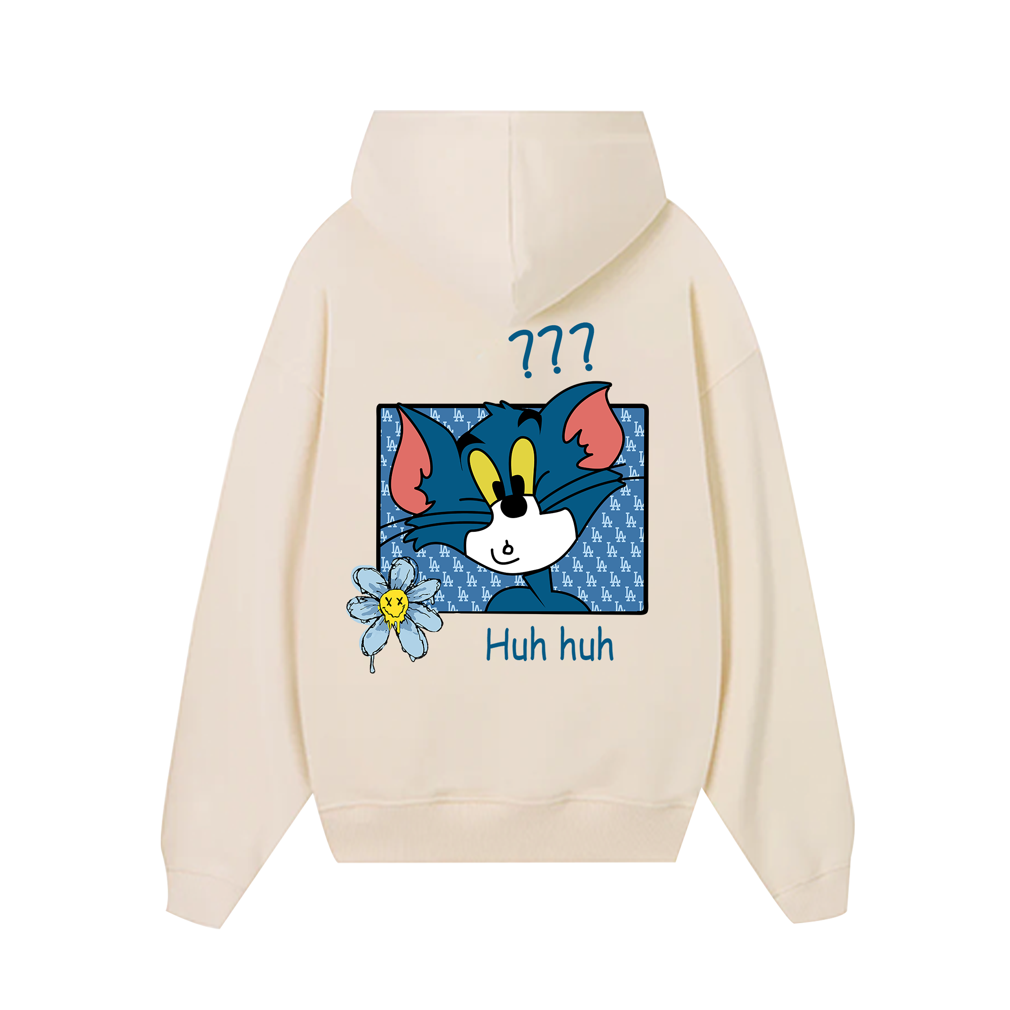 MLB Floral Funny Tom And Girlfriend Hoodie