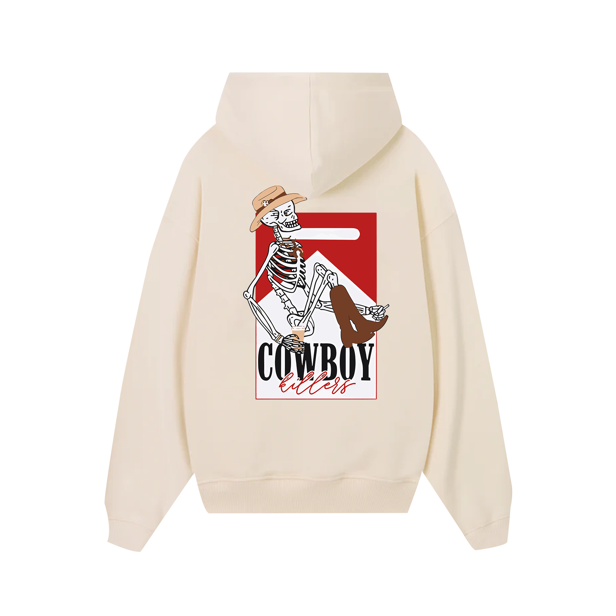 Marlboro Skeleton Cowboy Killer Hoodie