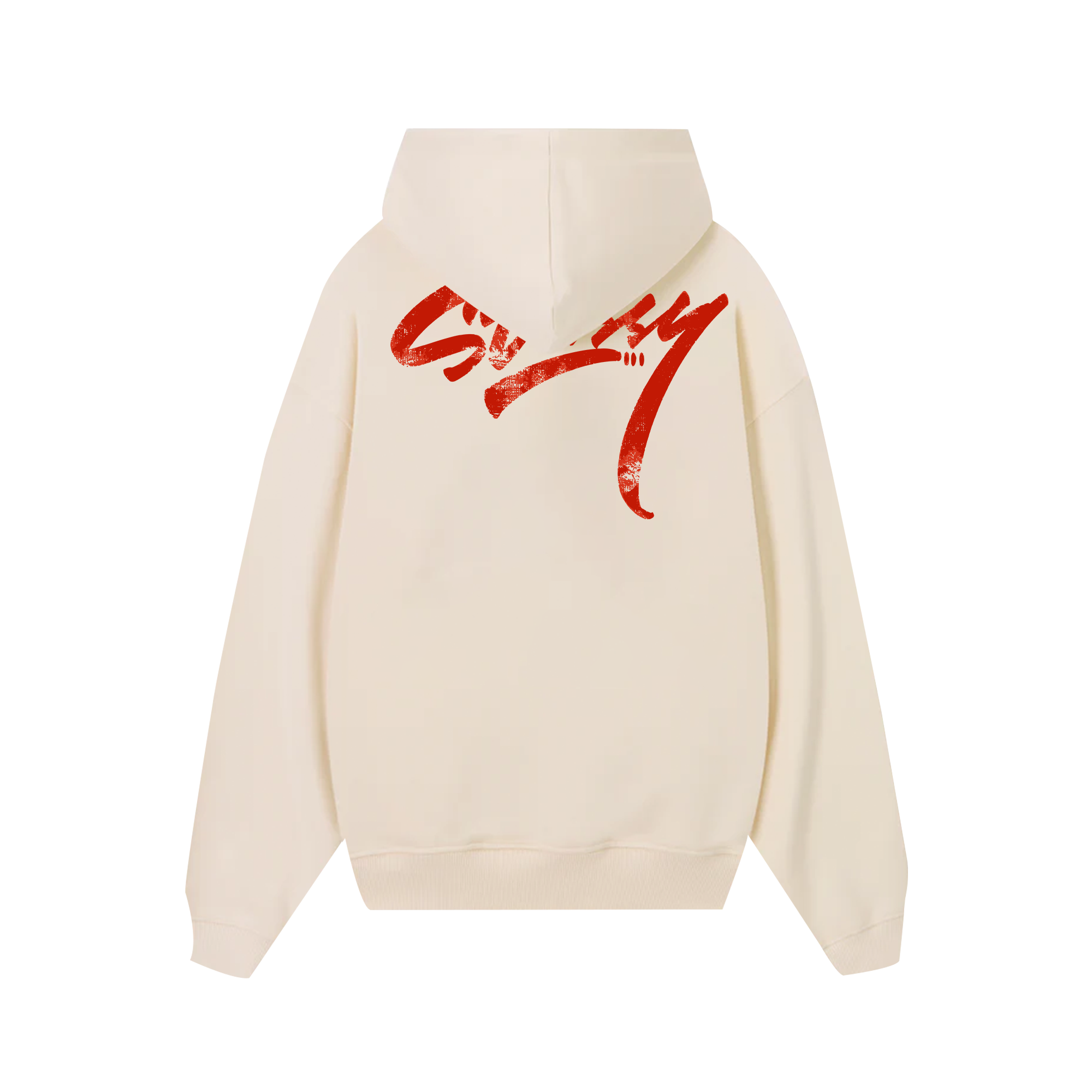 Stussy Signature Red Hoodie