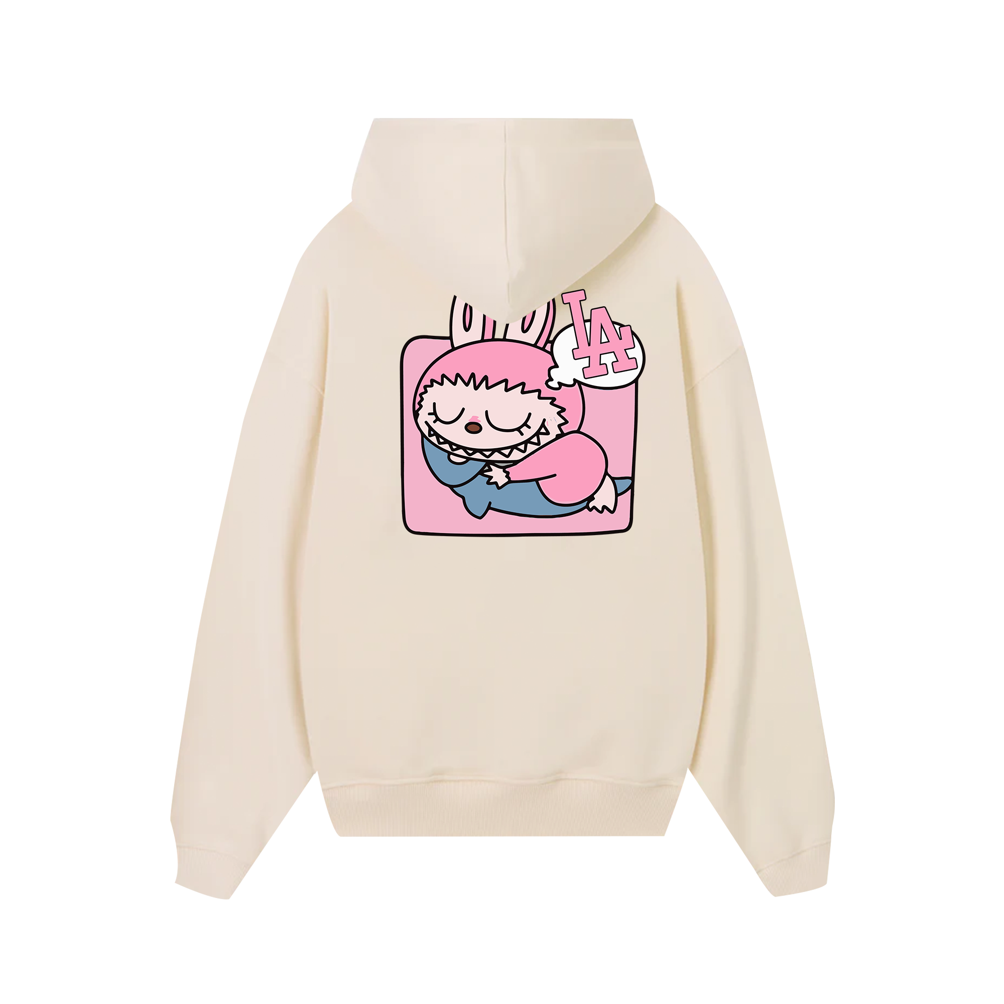 MLB Labubu LA Sleepy Fishy Hoodie