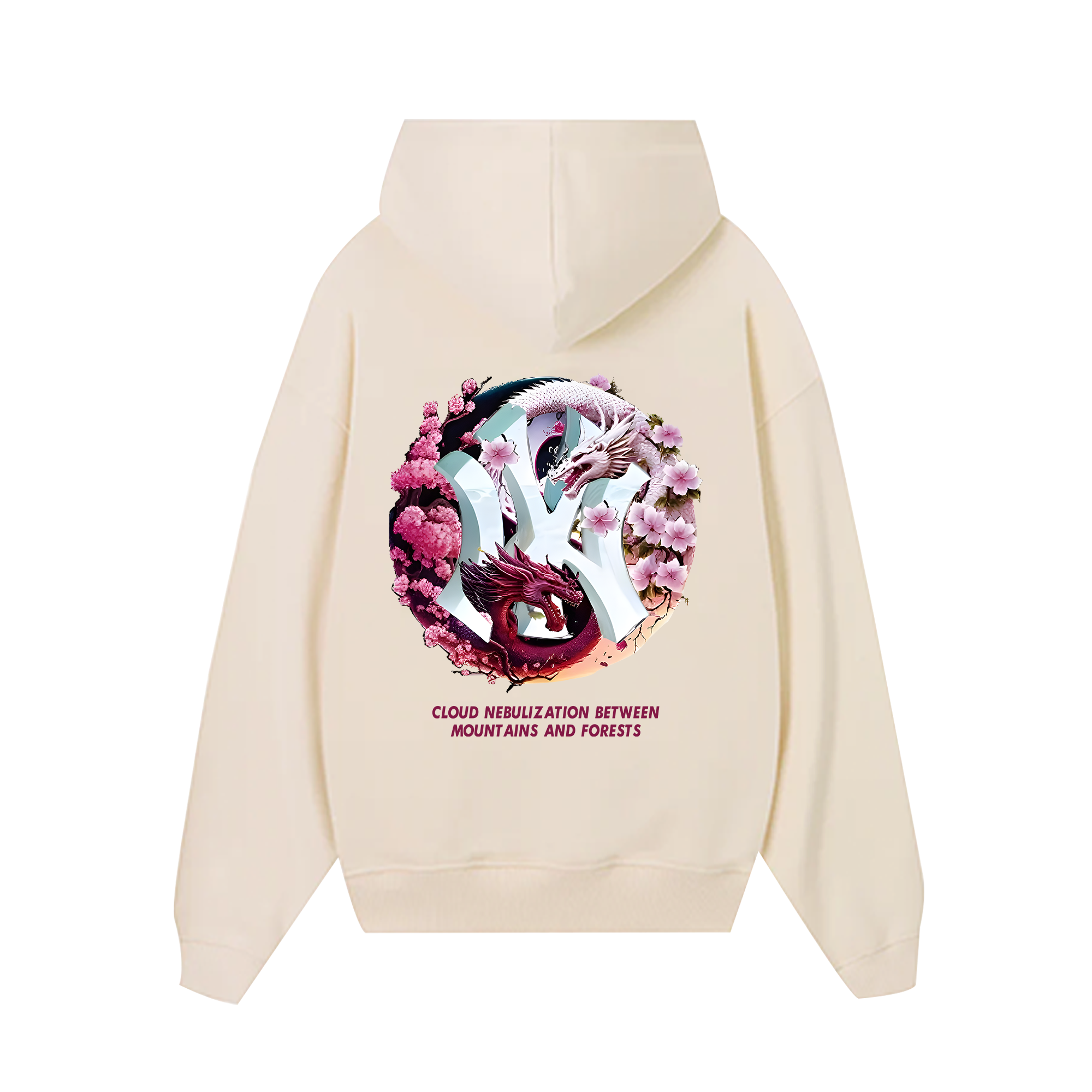 MLB Floral Dragon Cloudy Hoodie