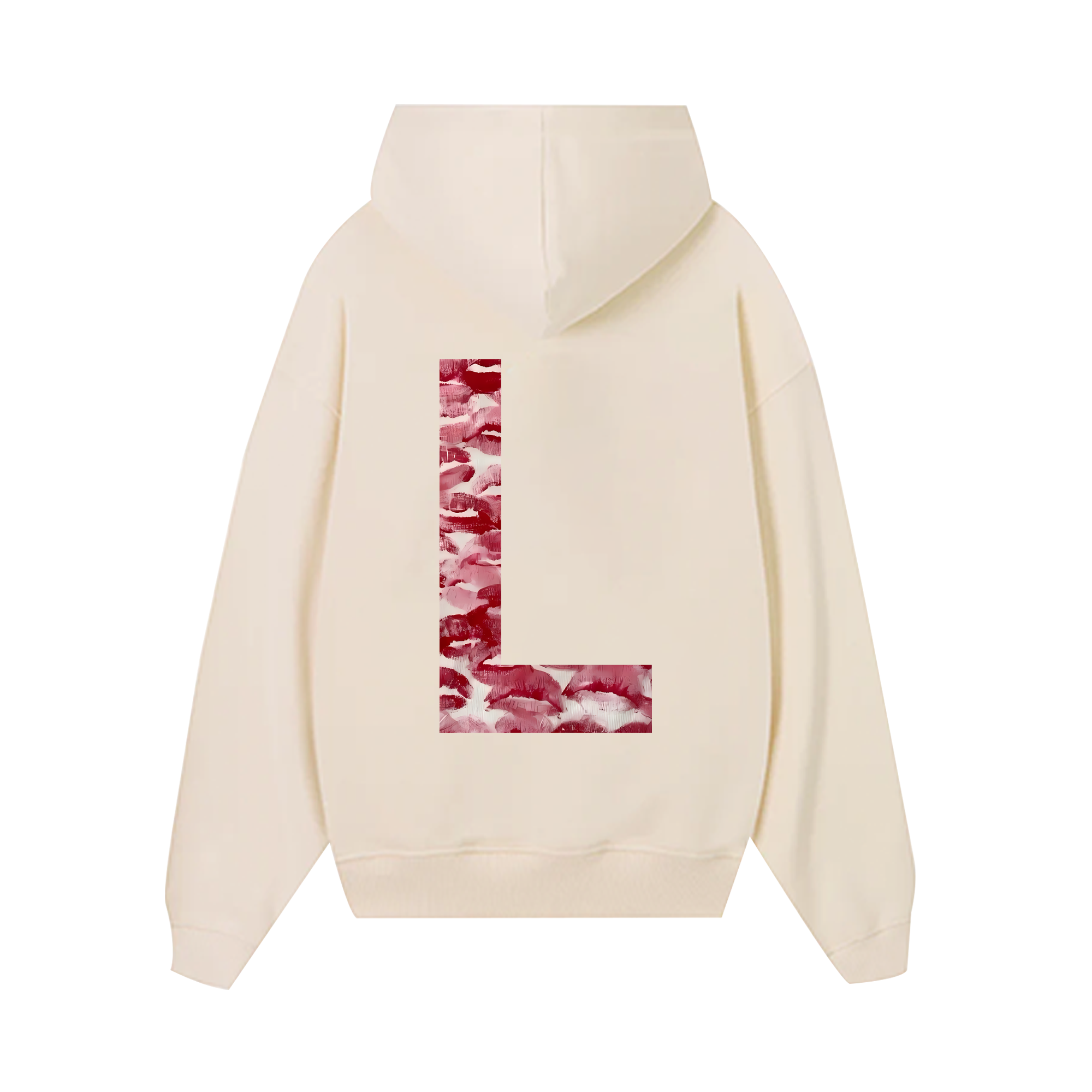 Custom Couple Lips Hoodie