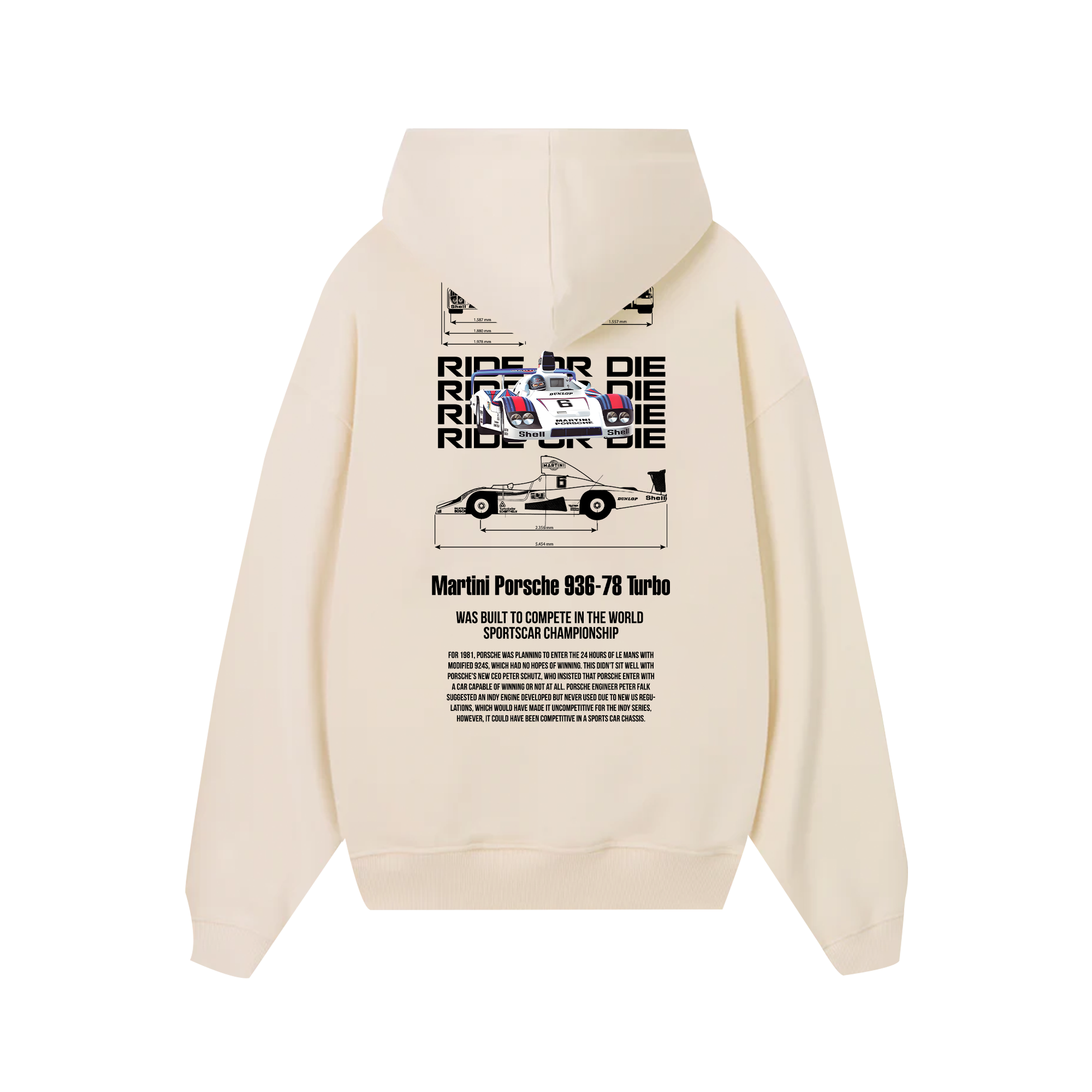 Porsche Martini 936-78 Turbo Hoodie