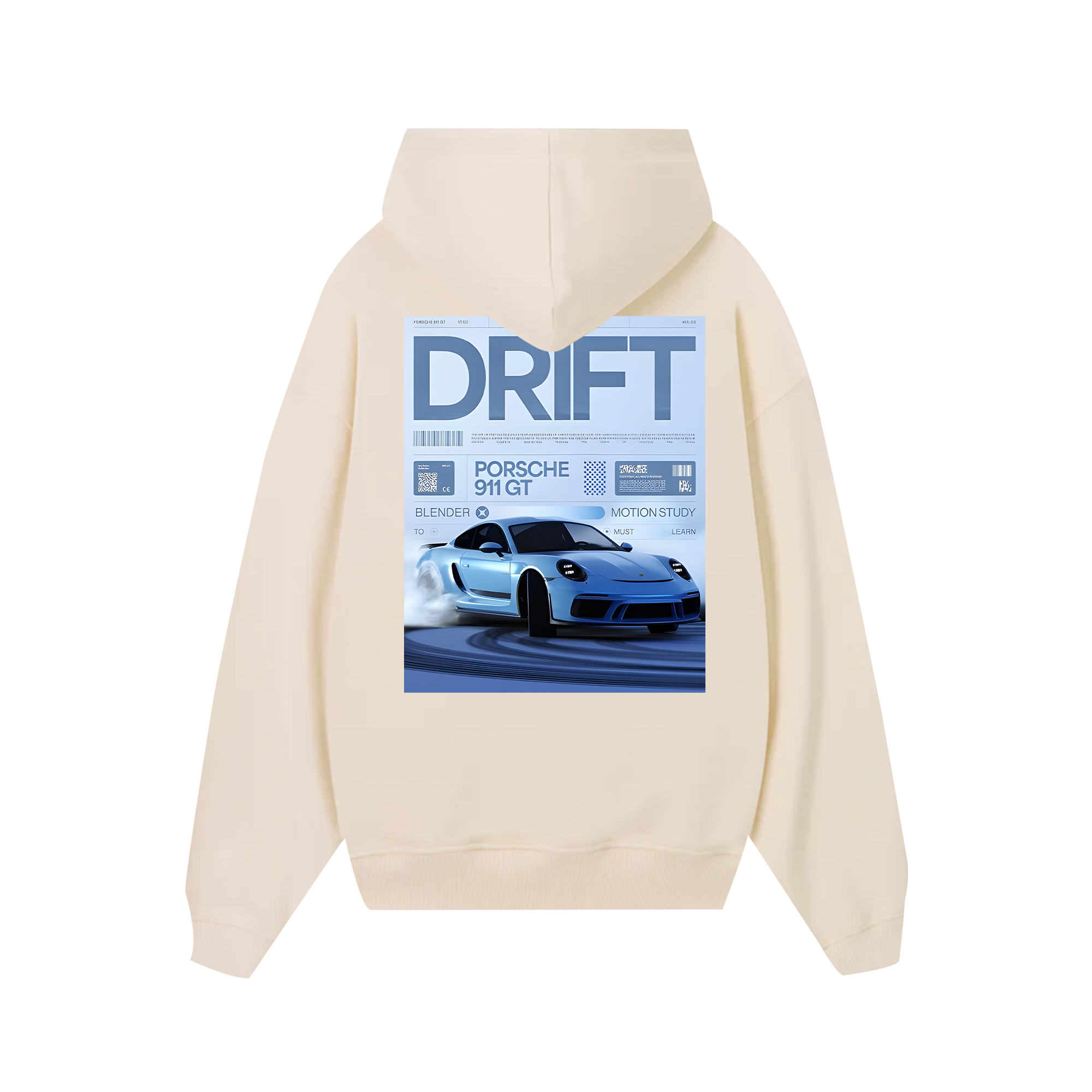 Porsche Blue 911 GT Hoodie