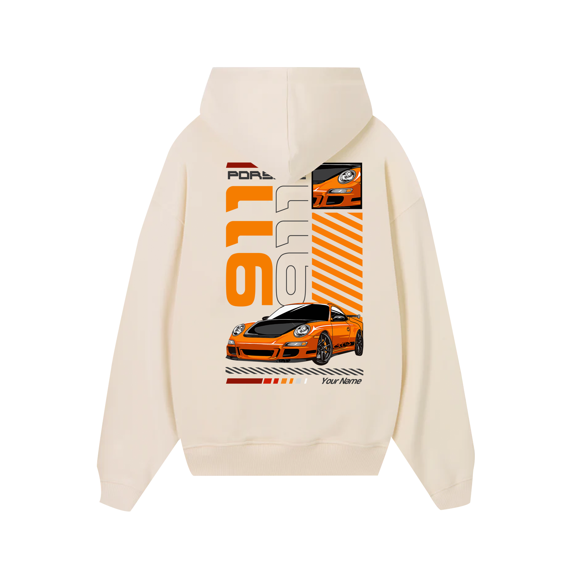 Custom Car Porsche Revolutionary Speed Hoodie