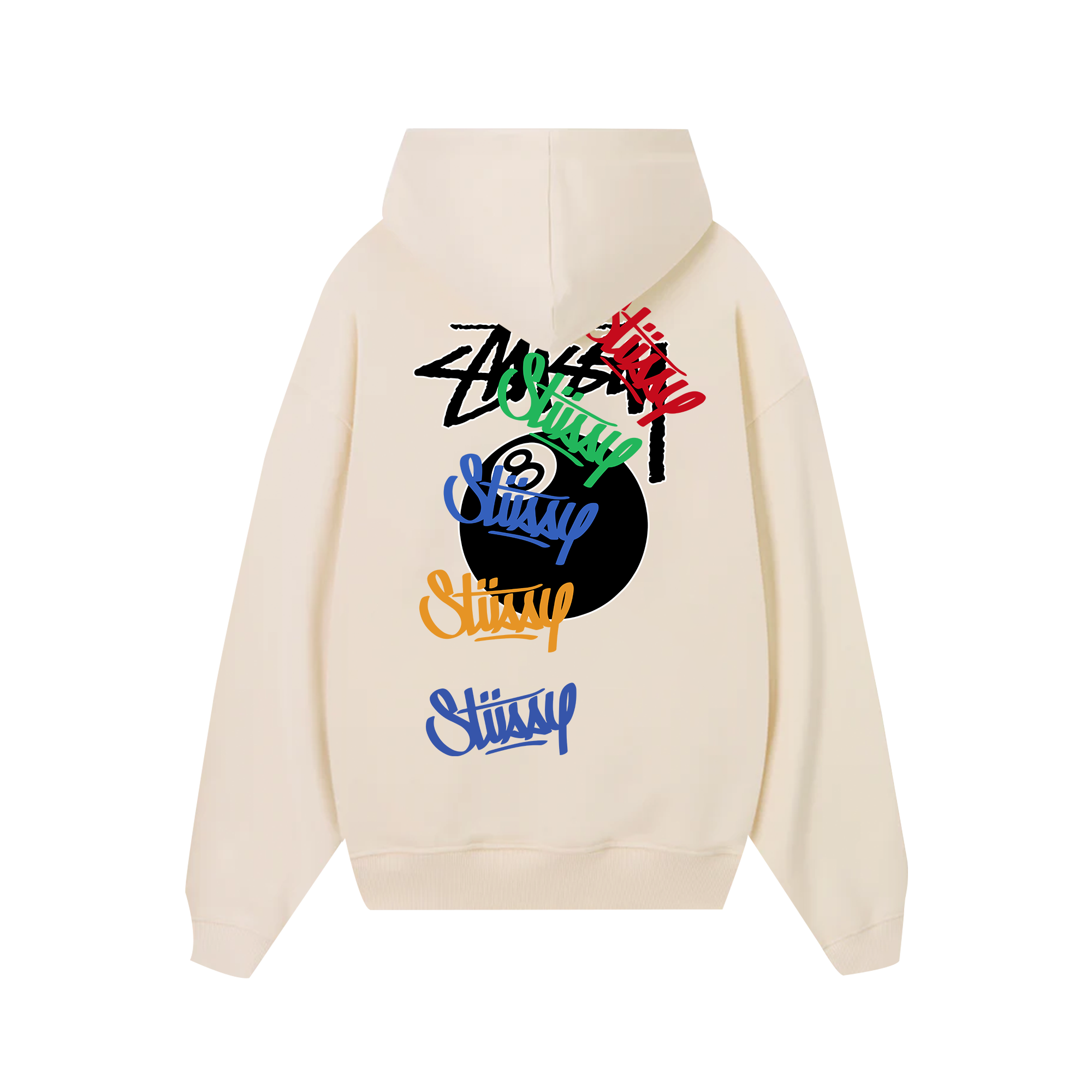 Stussy Mix Colorful Hoodie