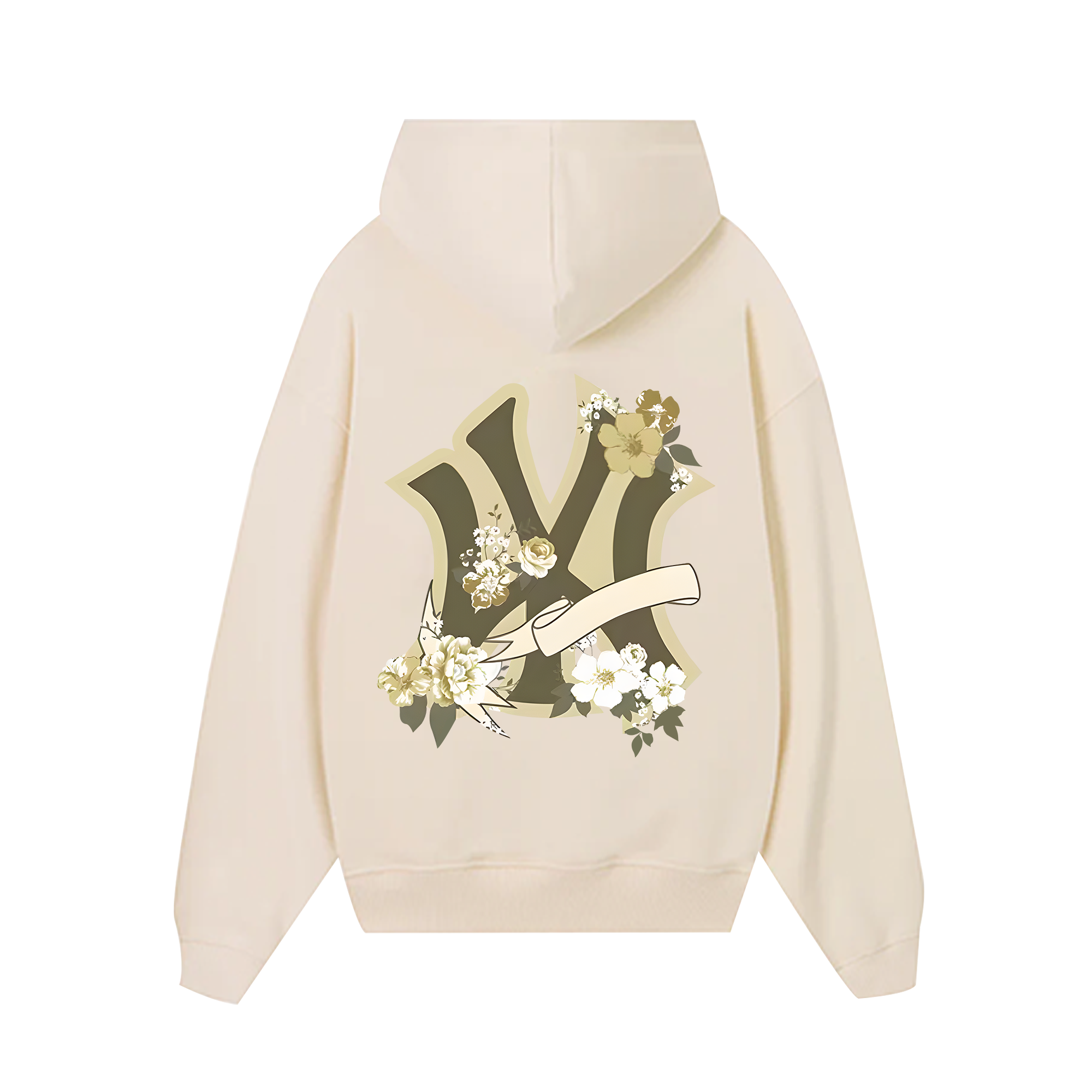 MLB Floral Mint Pastel Rose Hoodie