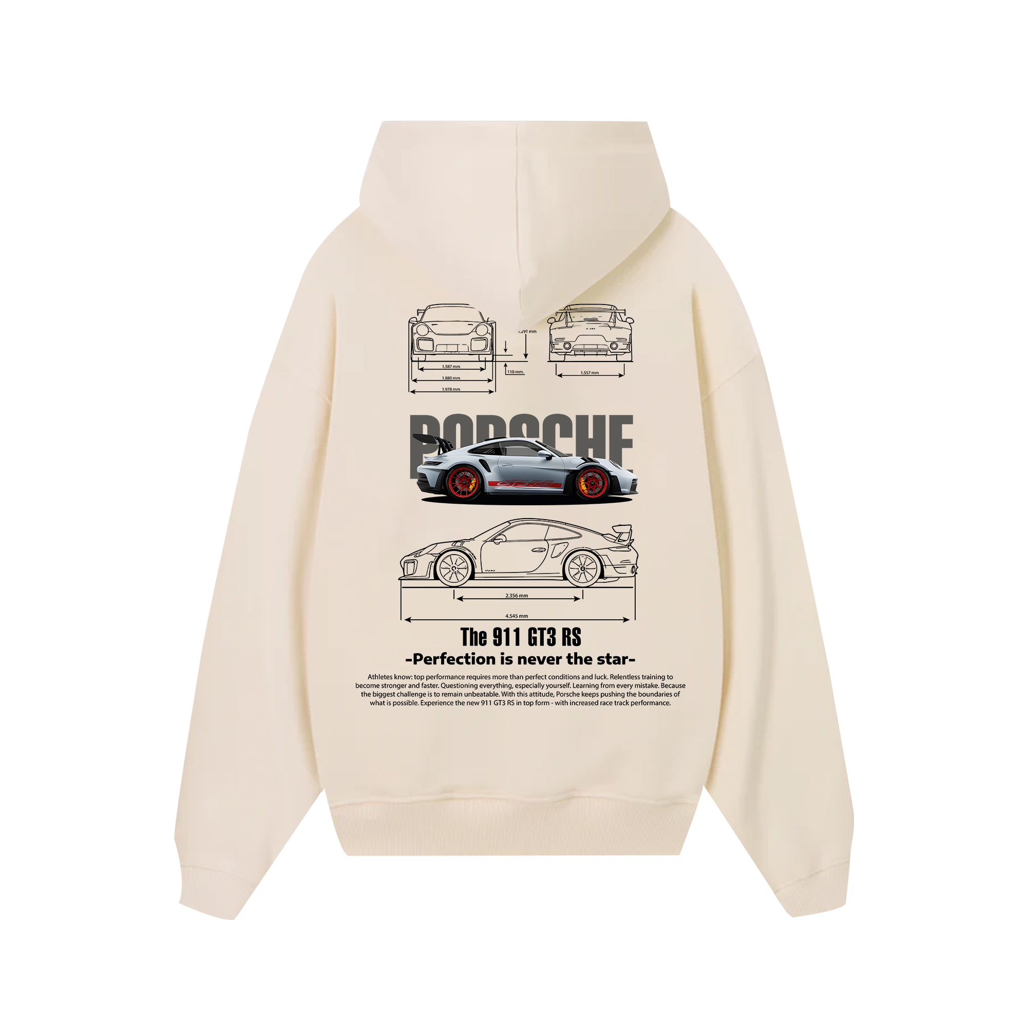 Porsche Blueprint 911 GT3 RS Hoodie