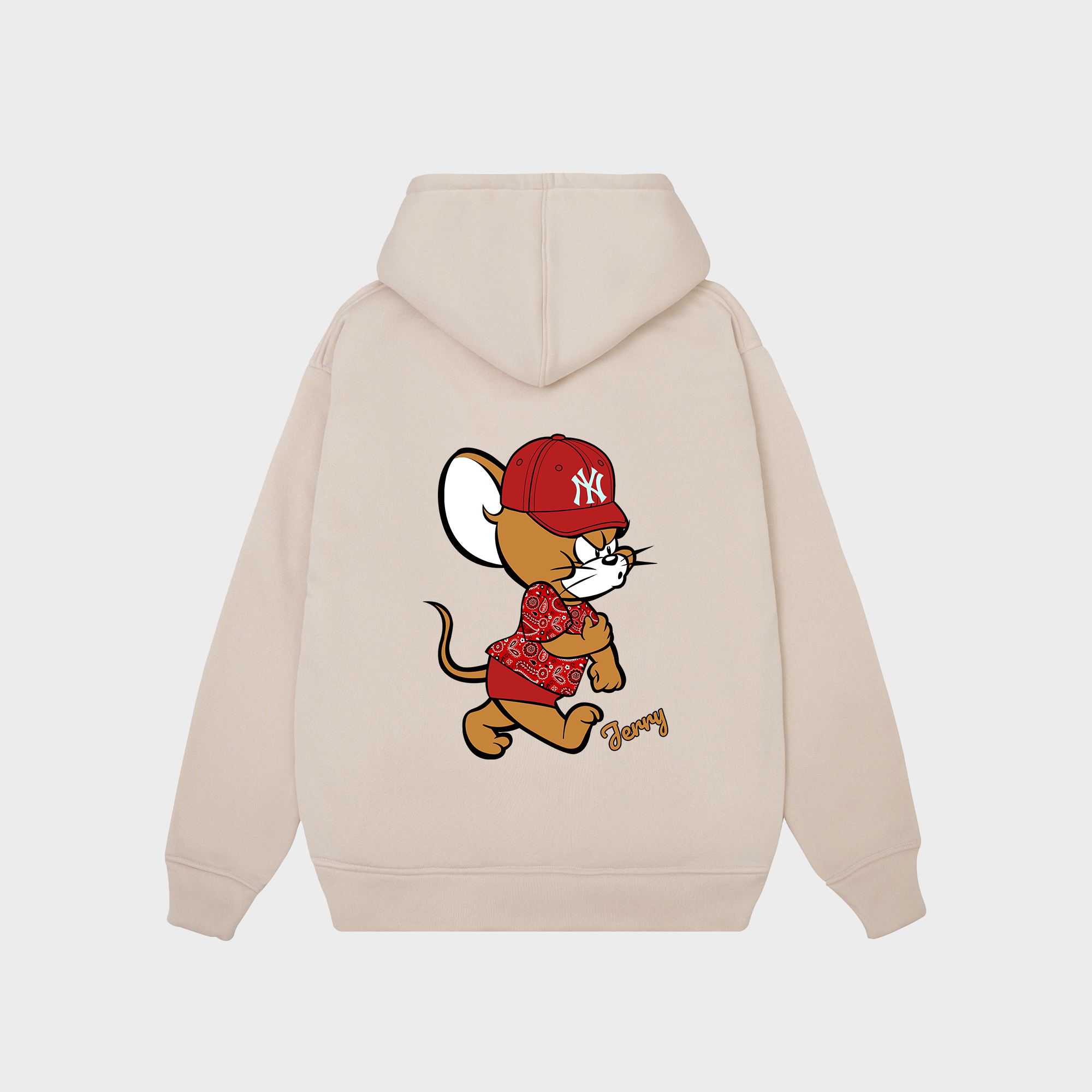 MLB Floral Funny Disney Jerry Hoodie